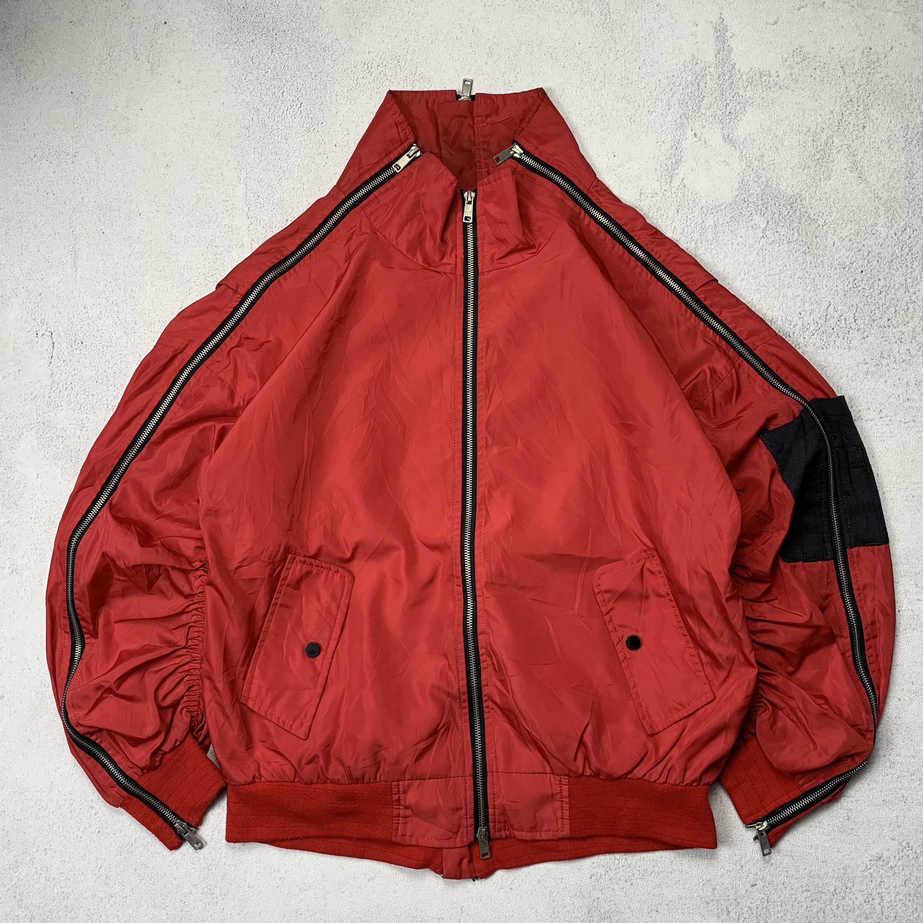 Japanese Brand Vintage SMK Studio Multi Zipper Jacket Size US M / EU 48-50 / 2 - 1 Thumbnail