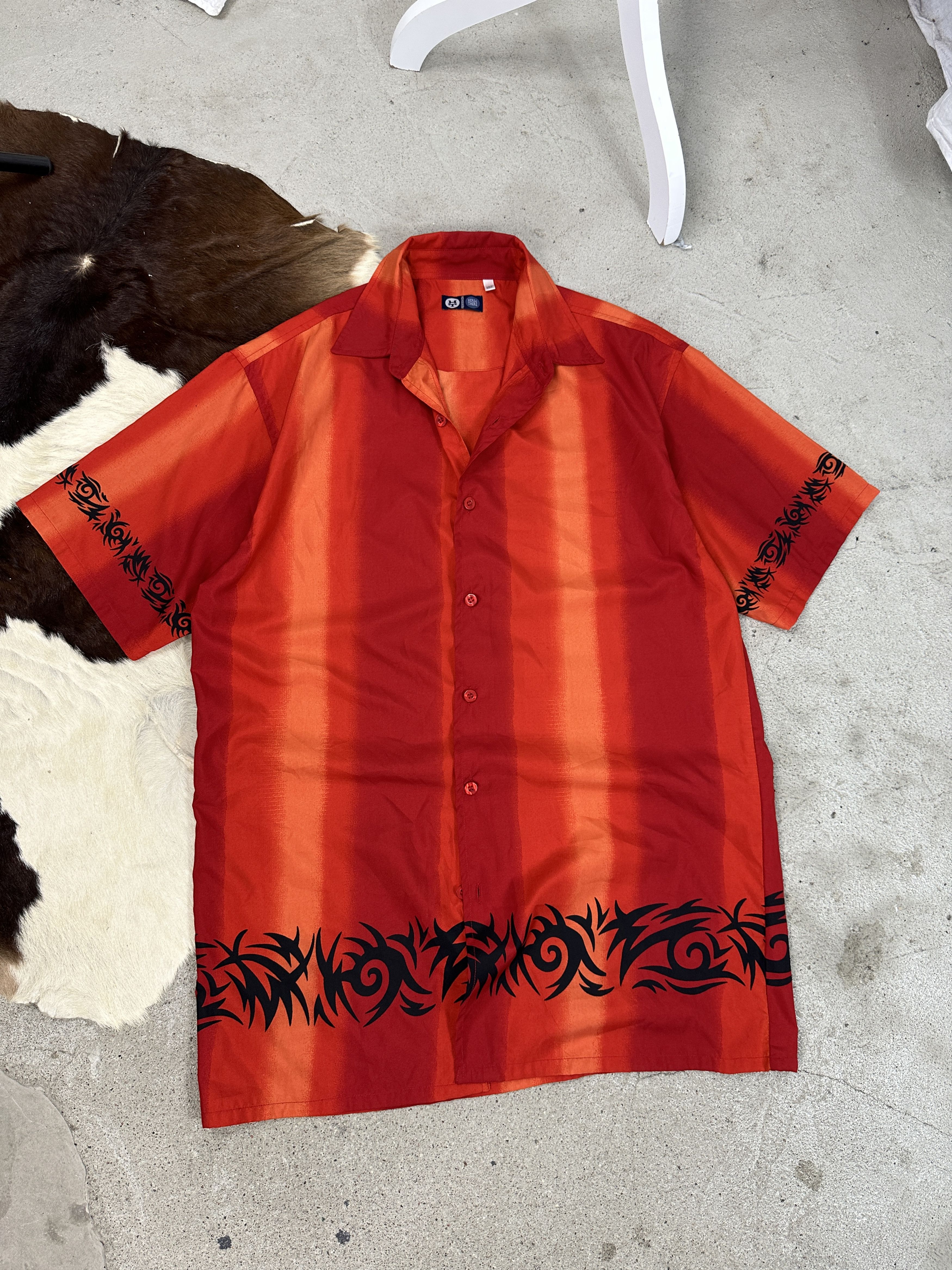 Vintage Vintage Skater Hip Hop Tribal Summer Shirt Y2K Size US L / EU 52-54 / 3 - 1 Thumbnail