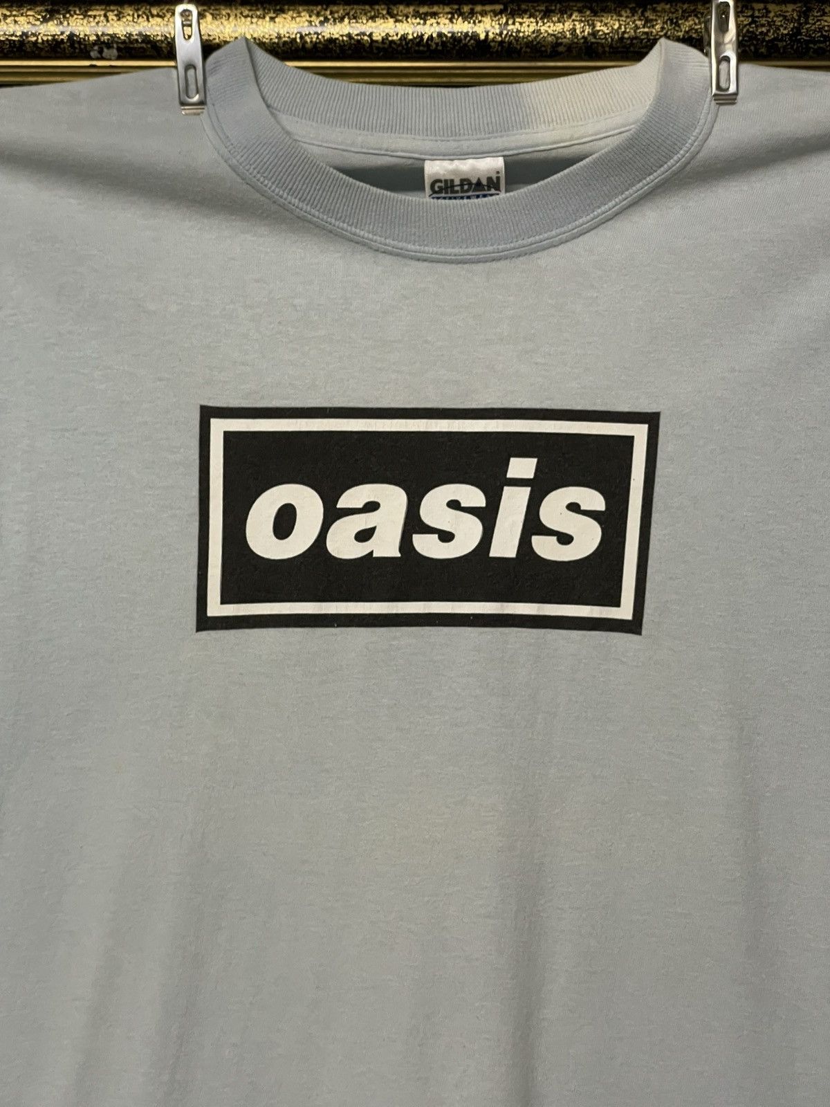 Vintage Vintage Late 90s Oasis Bog Logo ‘Definetely Maybe’ Faded Tee Size US S / EU 44-46 / 1 - 3 Thumbnail