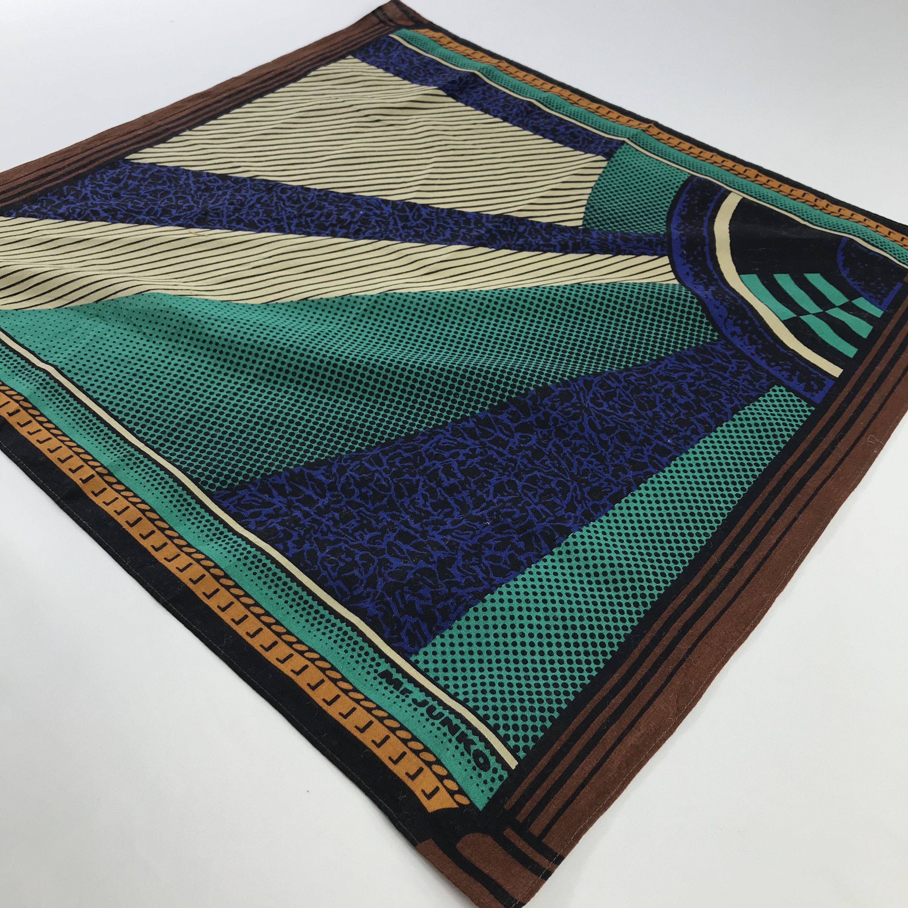 Mr. Junko × Vintage Mr. Junko Bandana / Handkerchief / Neckerchief - S804 Size ONE SIZE - 2 Thumbnail