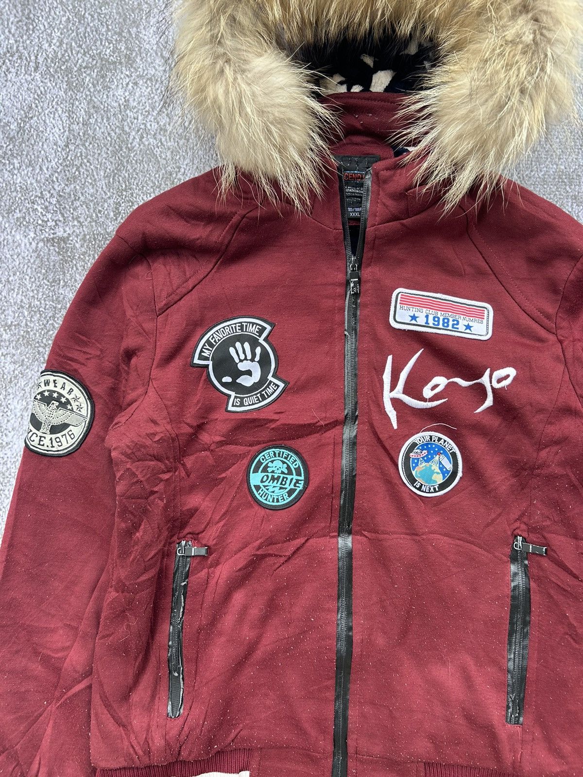 If Six Was Nine Ascend Fox Fur Hoodie Patched Style Ifsixwasnine lgb Size US L / EU 52-54 / 3 - 4 Thumbnail