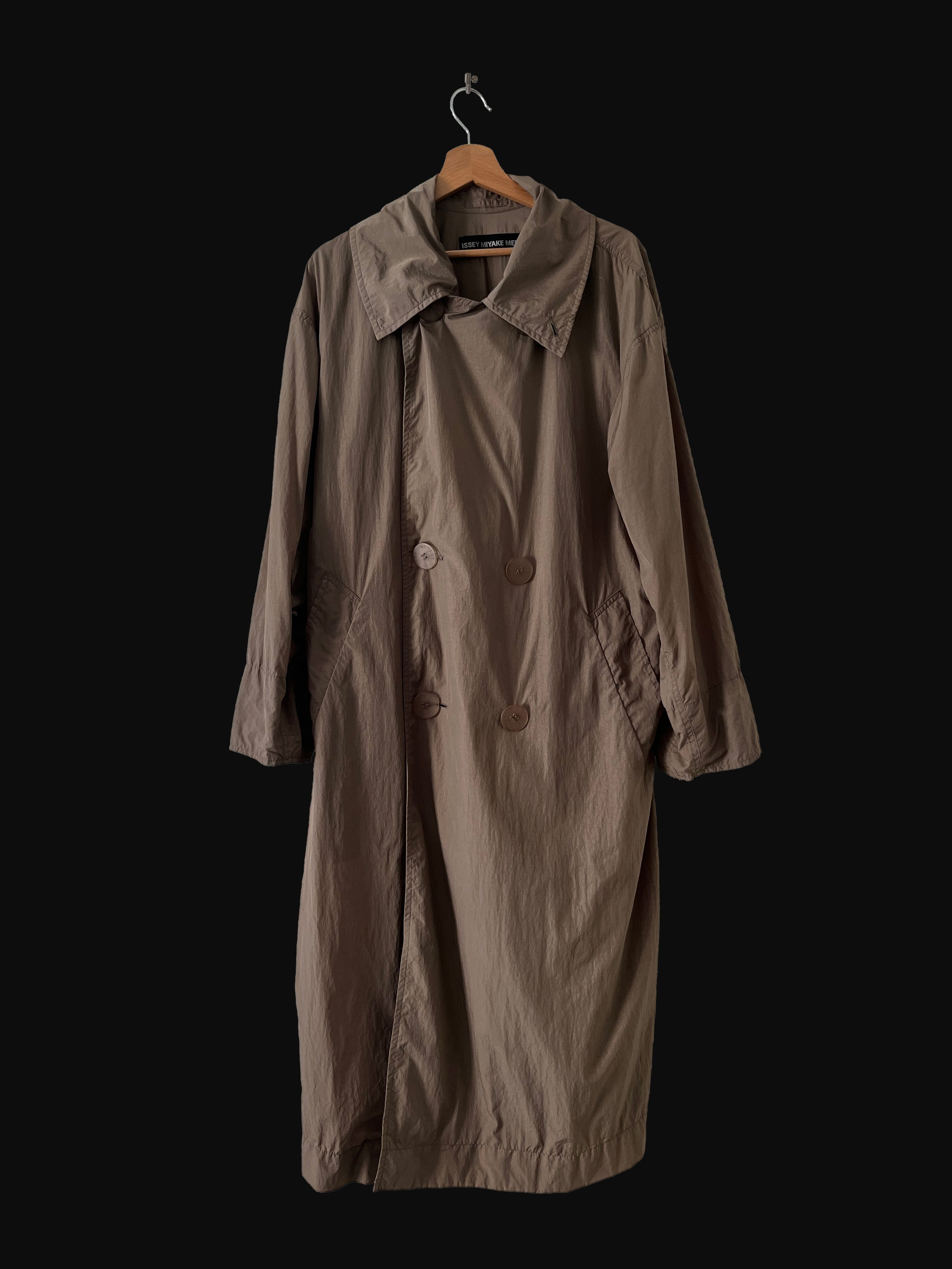 Issey Miyake SS18 Wind Taffeta Oversized Trenchcoat Windcoat Size US S / EU 44-46 / 1 - 3 Thumbnail