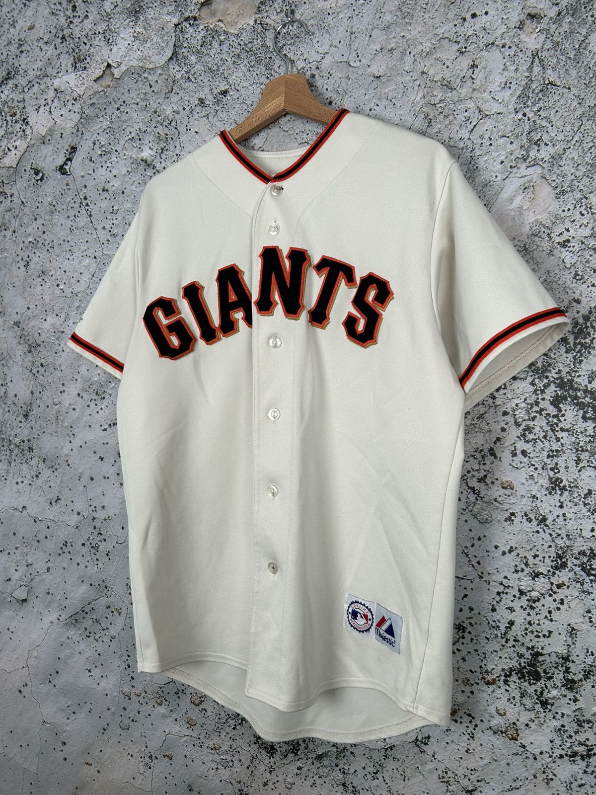 Majestic Vintage New York Giants MLB Majestic 90s Archive Jersey Rare Size US L / EU 52-54 / 3 - 2 Thumbnail