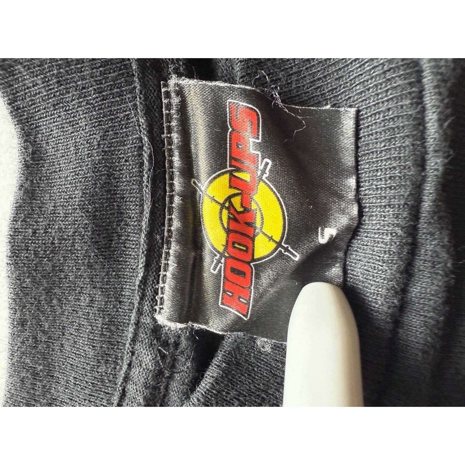 Hook-Ups Vintage Hook-Ups Target Logo Black TShirt Size S 100% Cotton Size US S / EU 44-46 / 1 - 6 Thumbnail
