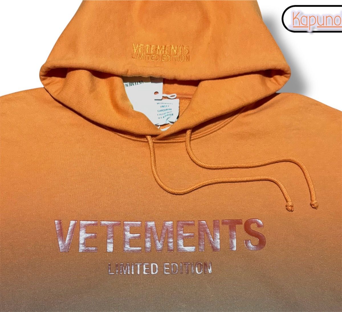 Vetements Vetements Hoodie Gradient Limited Edition Size US M / EU 48-50 / 2 - 8 Thumbnail