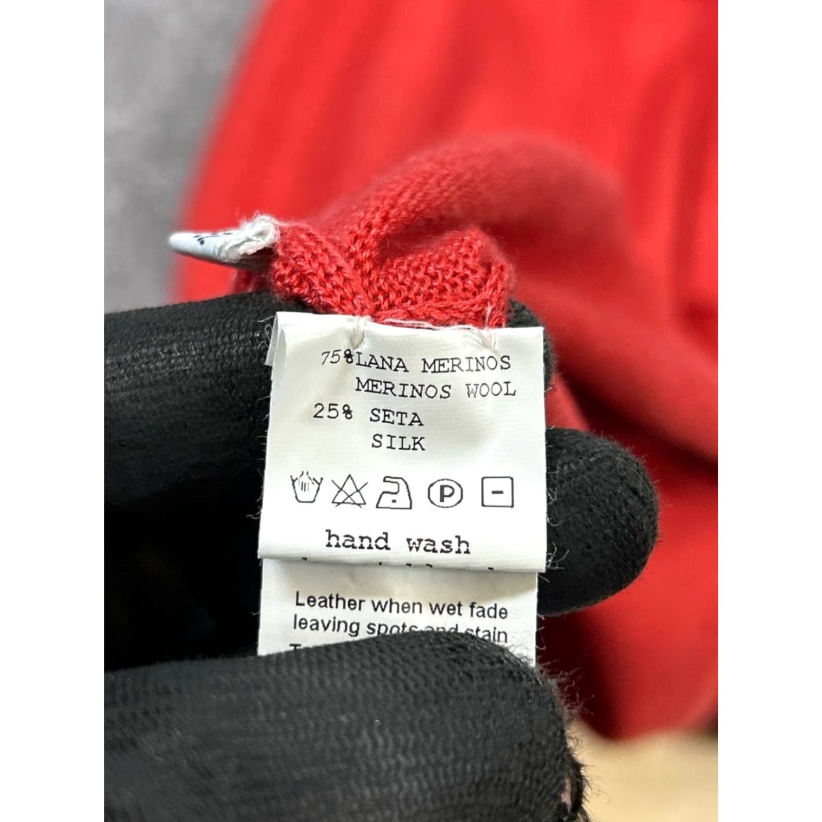 Vintage David Cenci Sweater Mens Large Red Wool Knit Pullover Shirt Adults Red David Cenci Pullover Knit Wool Size US L / EU 52-54 / 3 - 4 Thumbnail