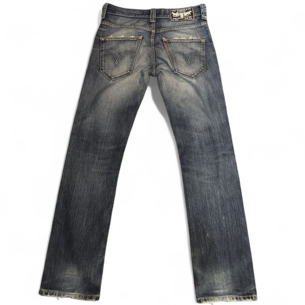 Beauty Beast Levis 511 Slim Cut Distressed Denim Size US 30 / EU 46 - 2 Thumbnail