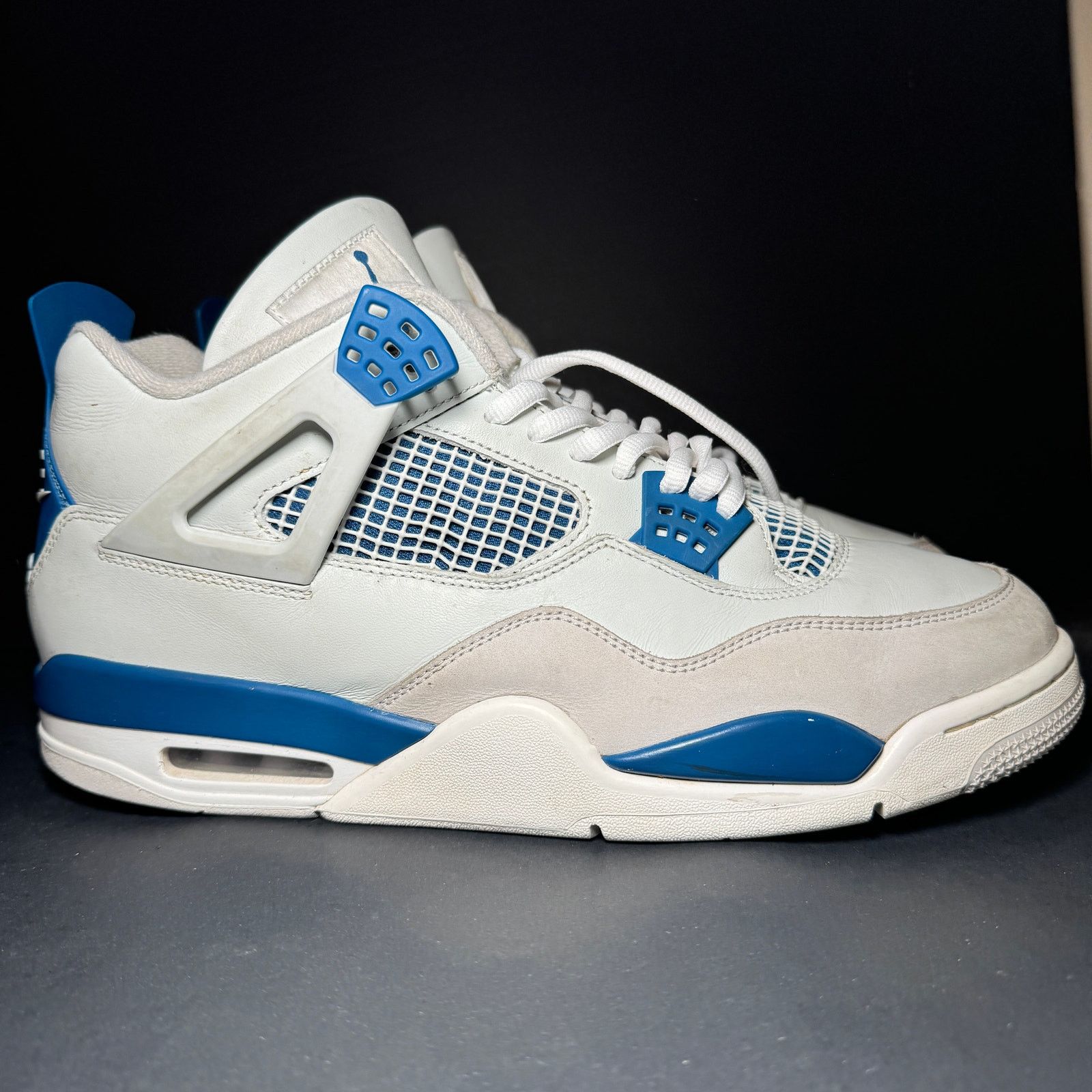 Jordan Brand × Nike Size 13 - Air Jordan 4 Retro Military Blue 2024 Men's Shoes Size US 13 / EU 46 - 1 Thumbnail