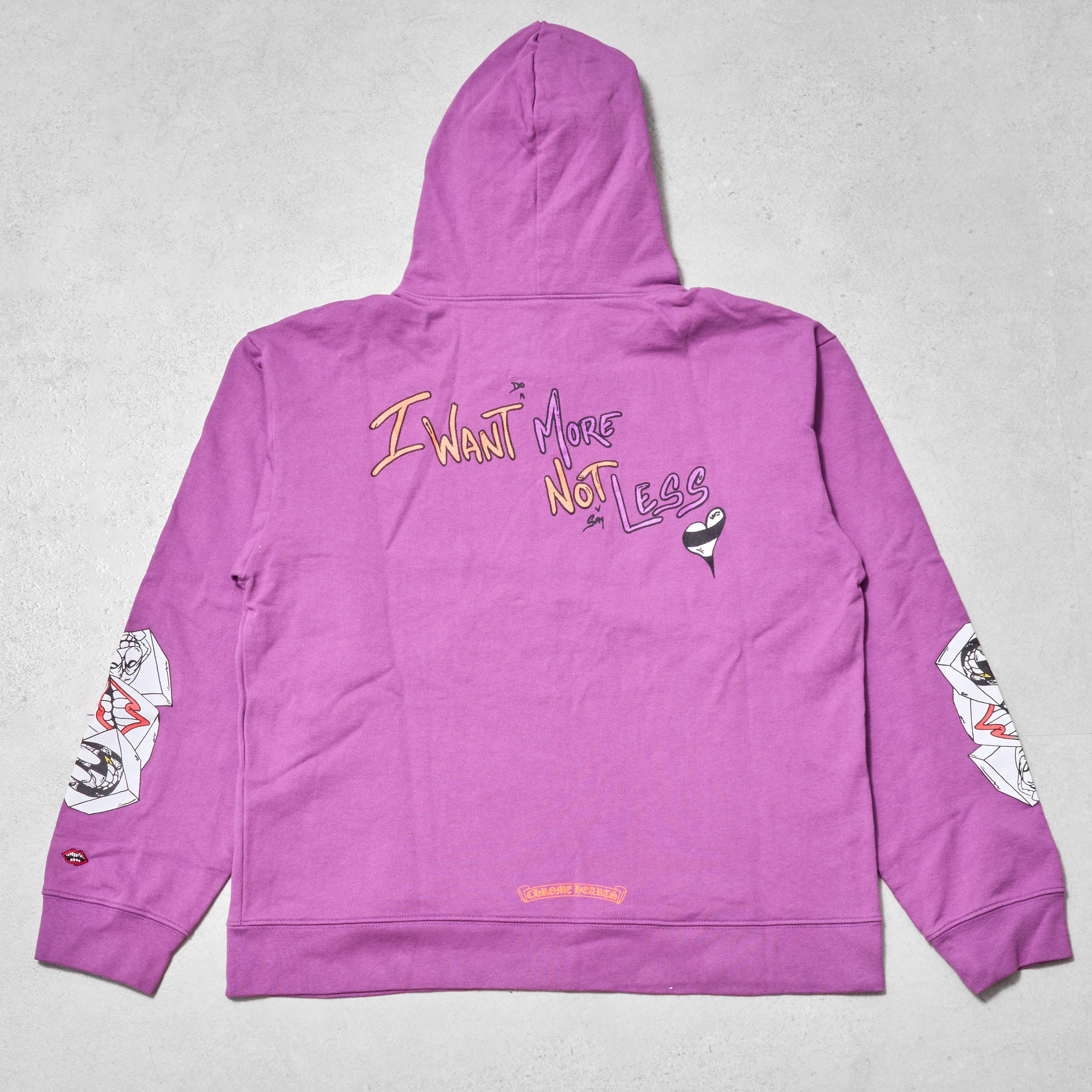 Chrome Hearts CHROME HEARTS Matty Boy I Want More Not Less Hoodie Size US L / EU 52-54 / 3 - 1 Thumbnail