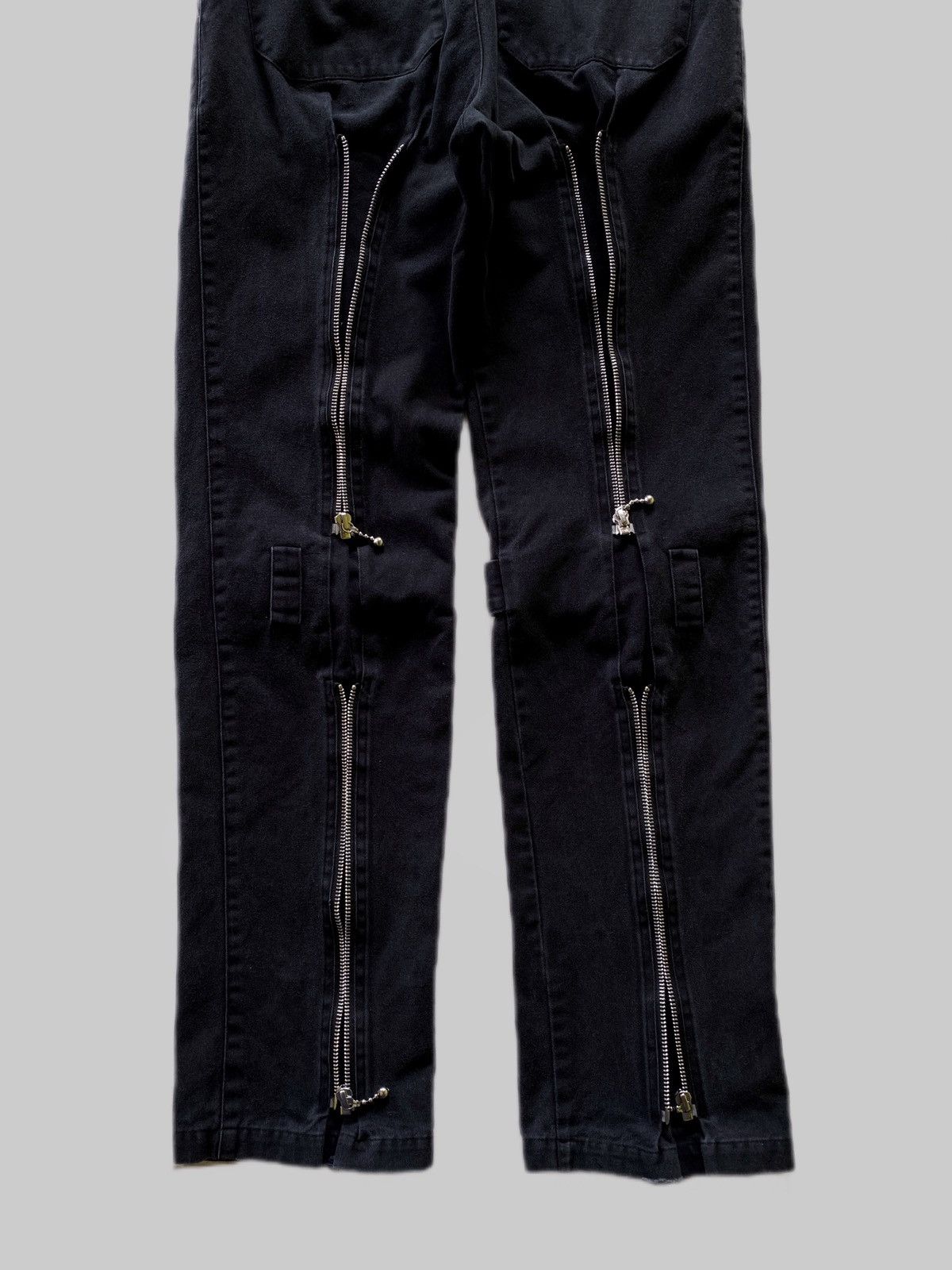Japanese Brand Vintage Punk Seditionaries Bondage Zipper Pants Size US 28 / EU 44 - 8 Thumbnail