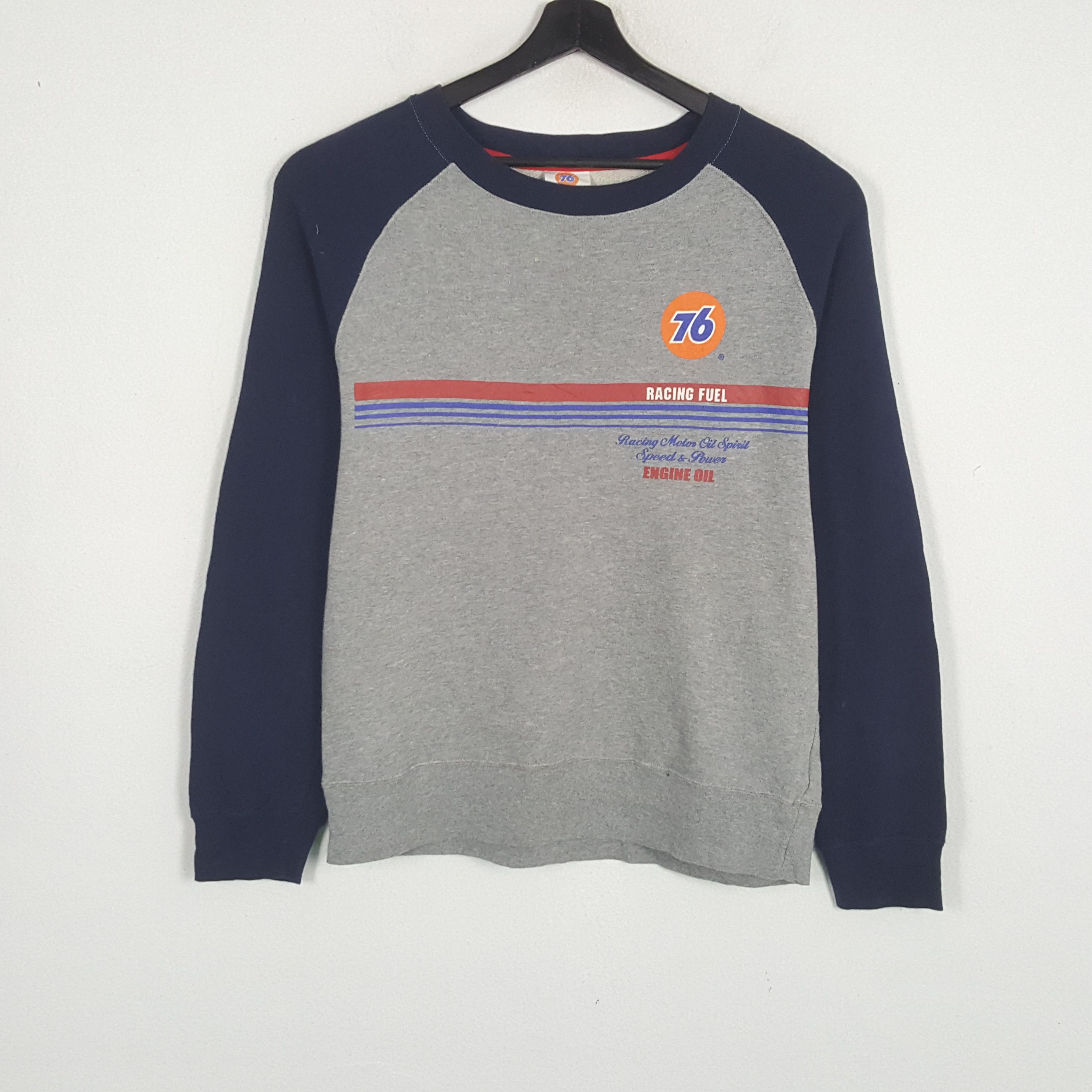 Vintage 76 RACING OIL Promo Style Sweatshirt Size US M / EU 48-50 / 2 - 3 Thumbnail