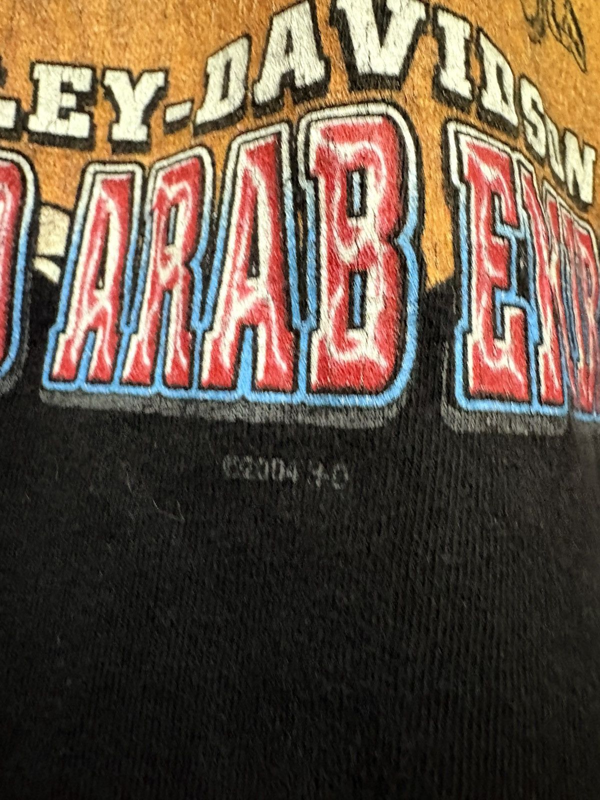 Harley Davidson Vintage Harley Davidson Shirt United Emirates Biker Grail Size US XXL / EU 58 / 5 - 5 Thumbnail