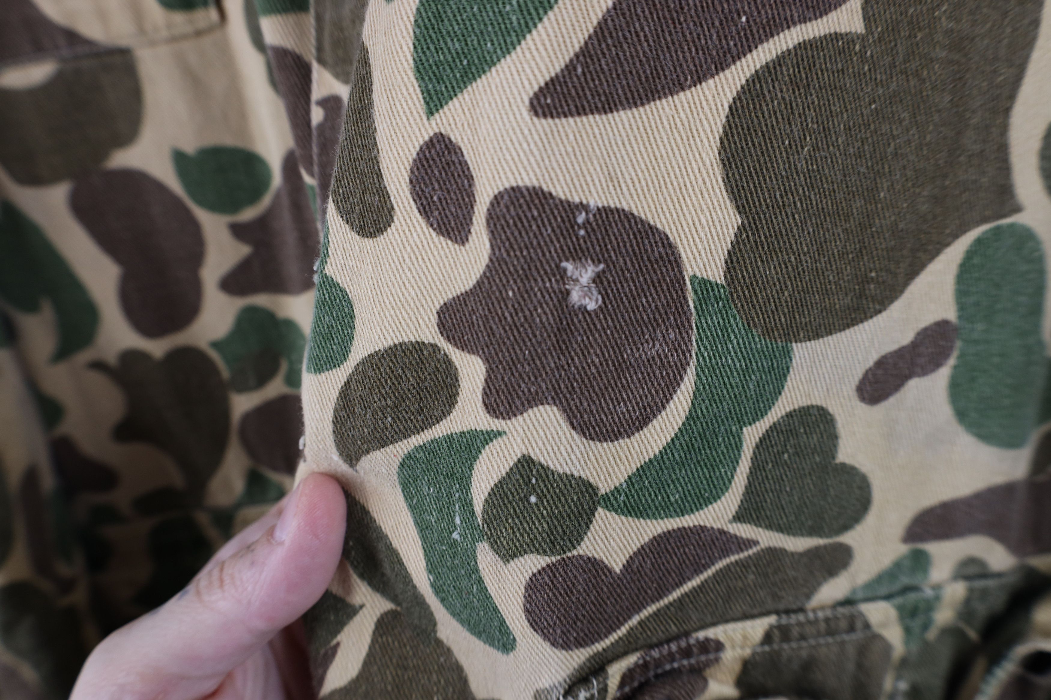 Vintage Vintage 70s Streetwear Frogskin Camouflage Field Jacket USA Size US XXL / EU 58 / 5 - 4 Thumbnail