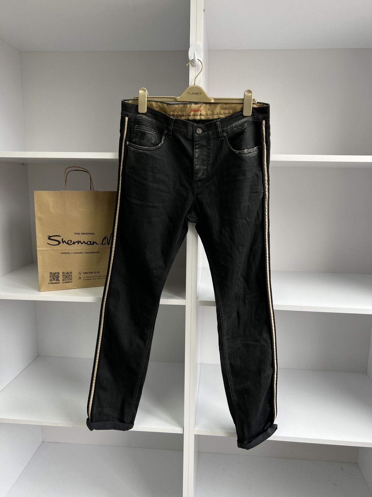 Designer × Vintage Vintage Barb'one Men's Chino Cotton Pants Size US 32 / EU 48 - 4 Thumbnail