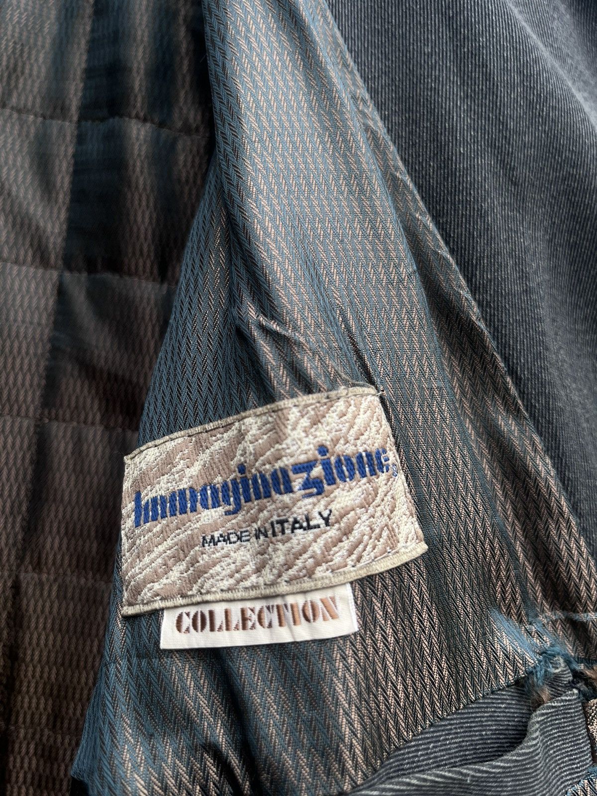 Japanese Brand Immaginazione Heavy Cotton Coat Made in Italy Size US M / EU 48-50 / 2 - 13 Thumbnail