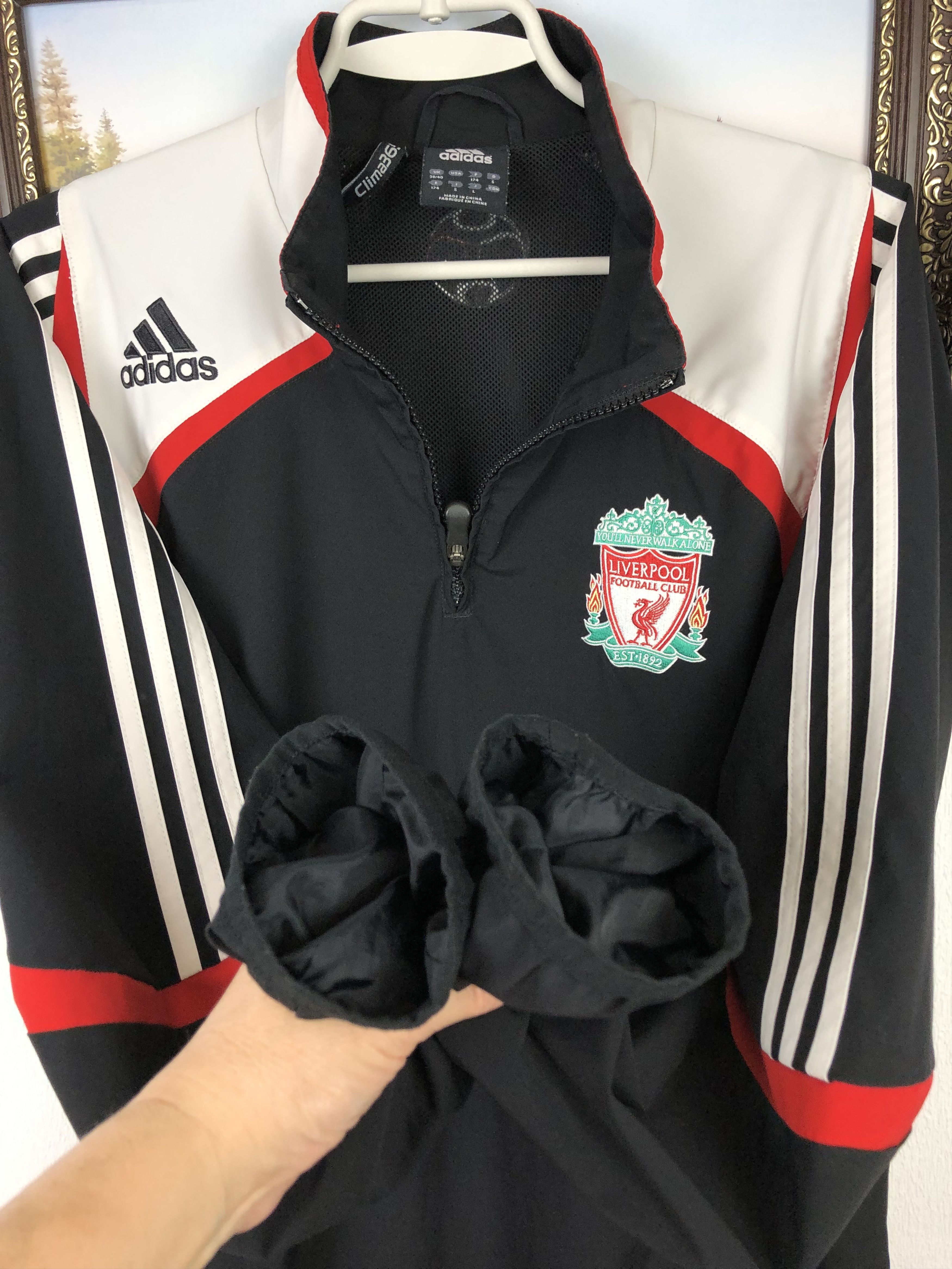 Adidas Vintage Adidas Liverpool Football Jacket Soccer Track Top Size US M / EU 48-50 / 2 - 7 Thumbnail