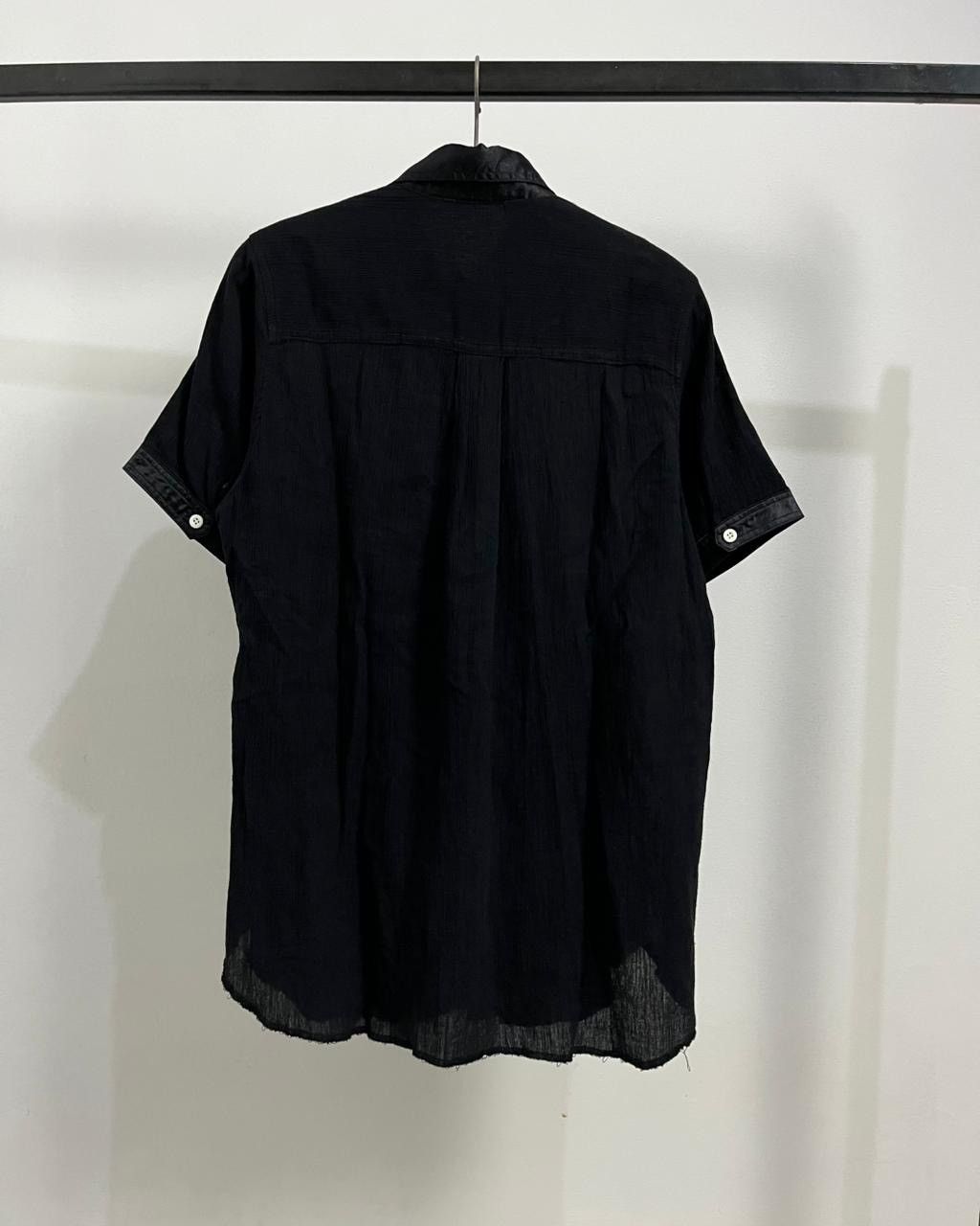 Seditionaries 2000s Algonquins Skull-Cross Vampire Pleated Shirt Size US M / EU 48-50 / 2 - 2 Thumbnail