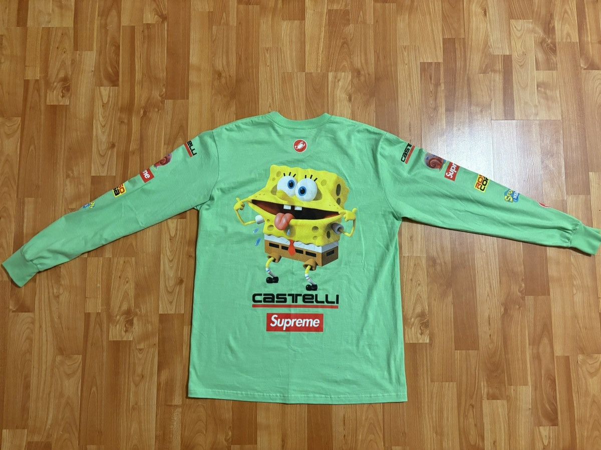 Other SUPREME SPONGEBOB X CASTELLI RACING L/S TEE Size US M / EU 48-50 / 2 - 2 Thumbnail