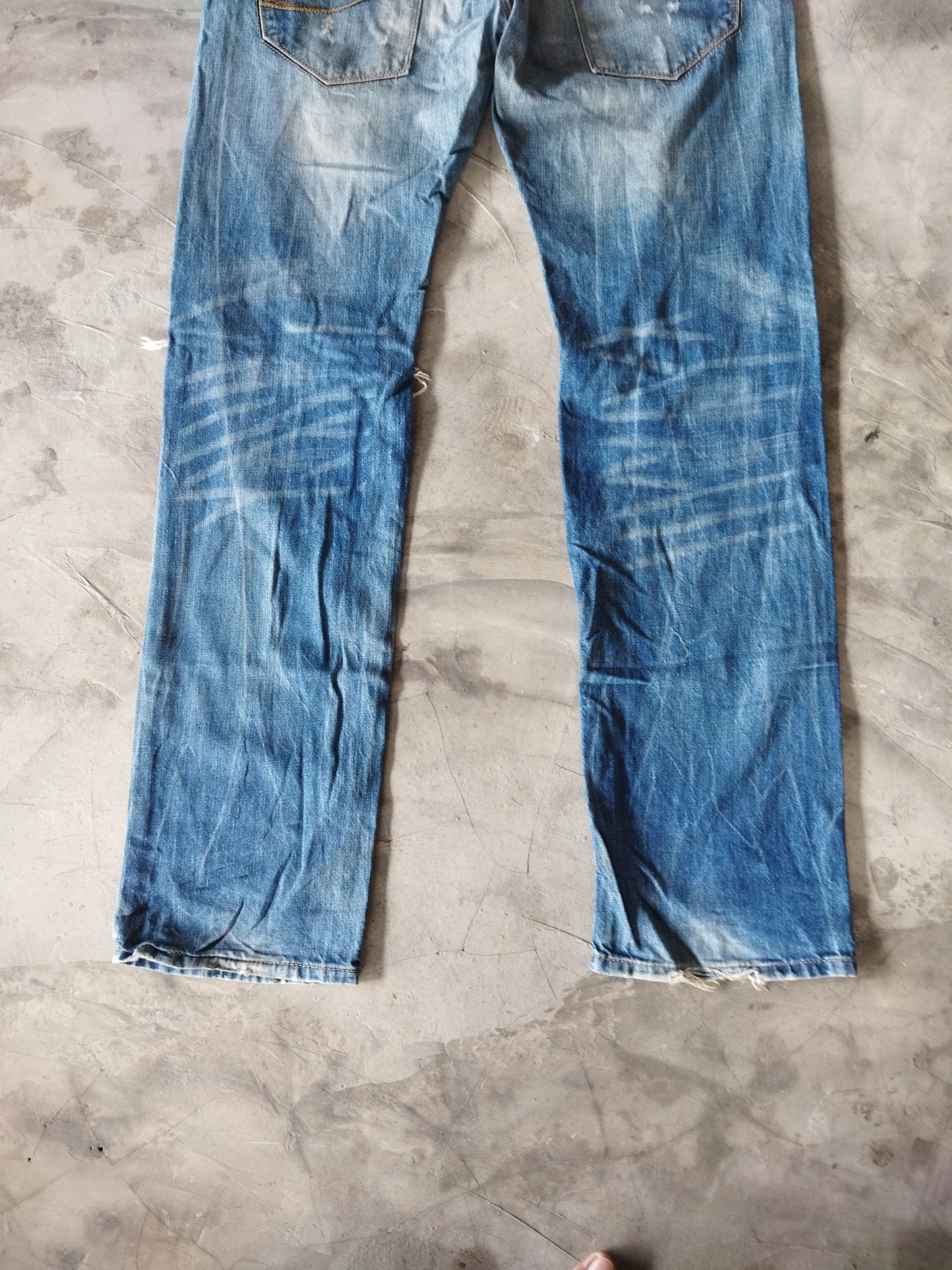 Vintage × Zara VINTAGE ZARA JEANS DISTRESSED FADED BLUE JEANS PANTS Size US 36 / EU 52 - 9 Thumbnail