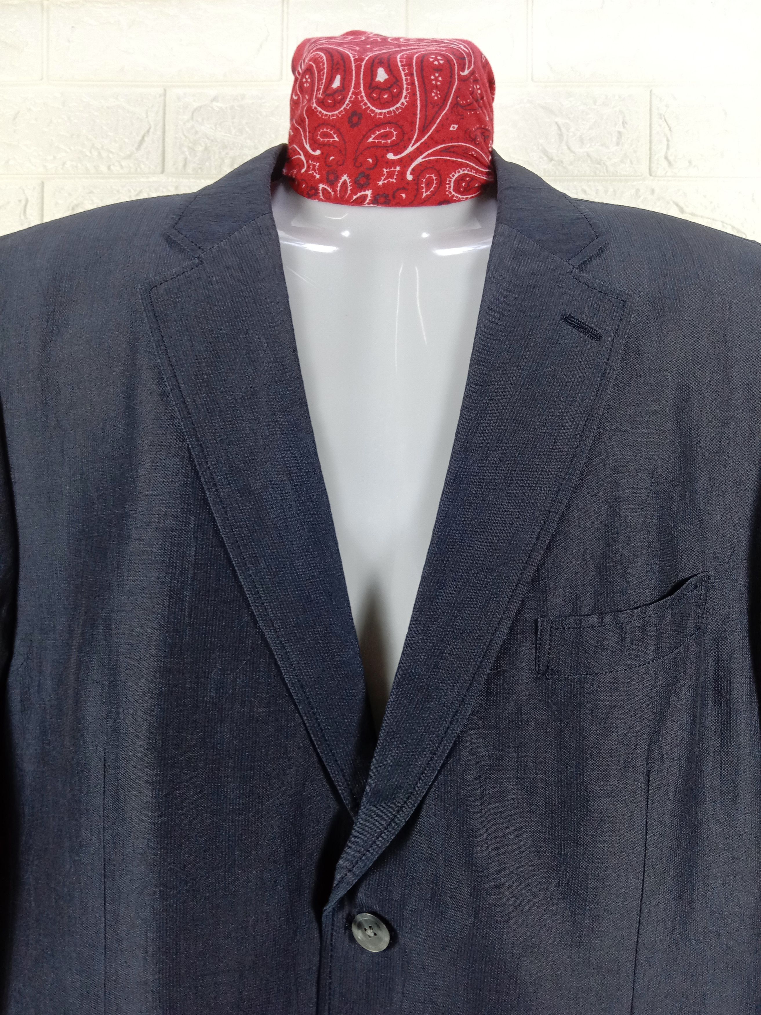 Kansai Yamamoto Vintage Kansai Yamamoto Homme Coat Blazer Jacket Size US XL / EU 56 / 4 - 5 Thumbnail