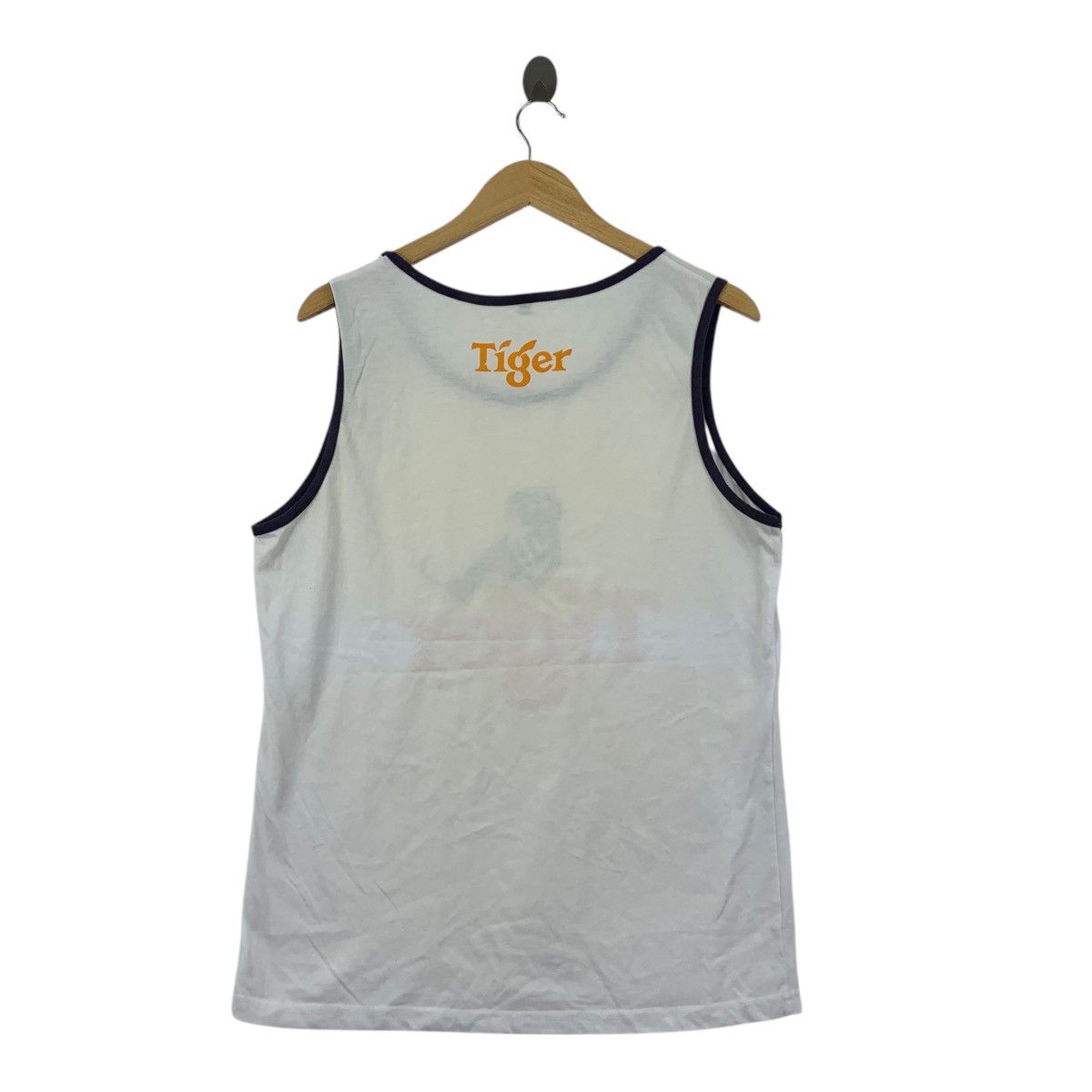 Vintage Vintage TIGER BEER THAILAND Original Brew Tank Top Tee Shirt Size US L / EU 52-54 / 3 - 5 Thumbnail