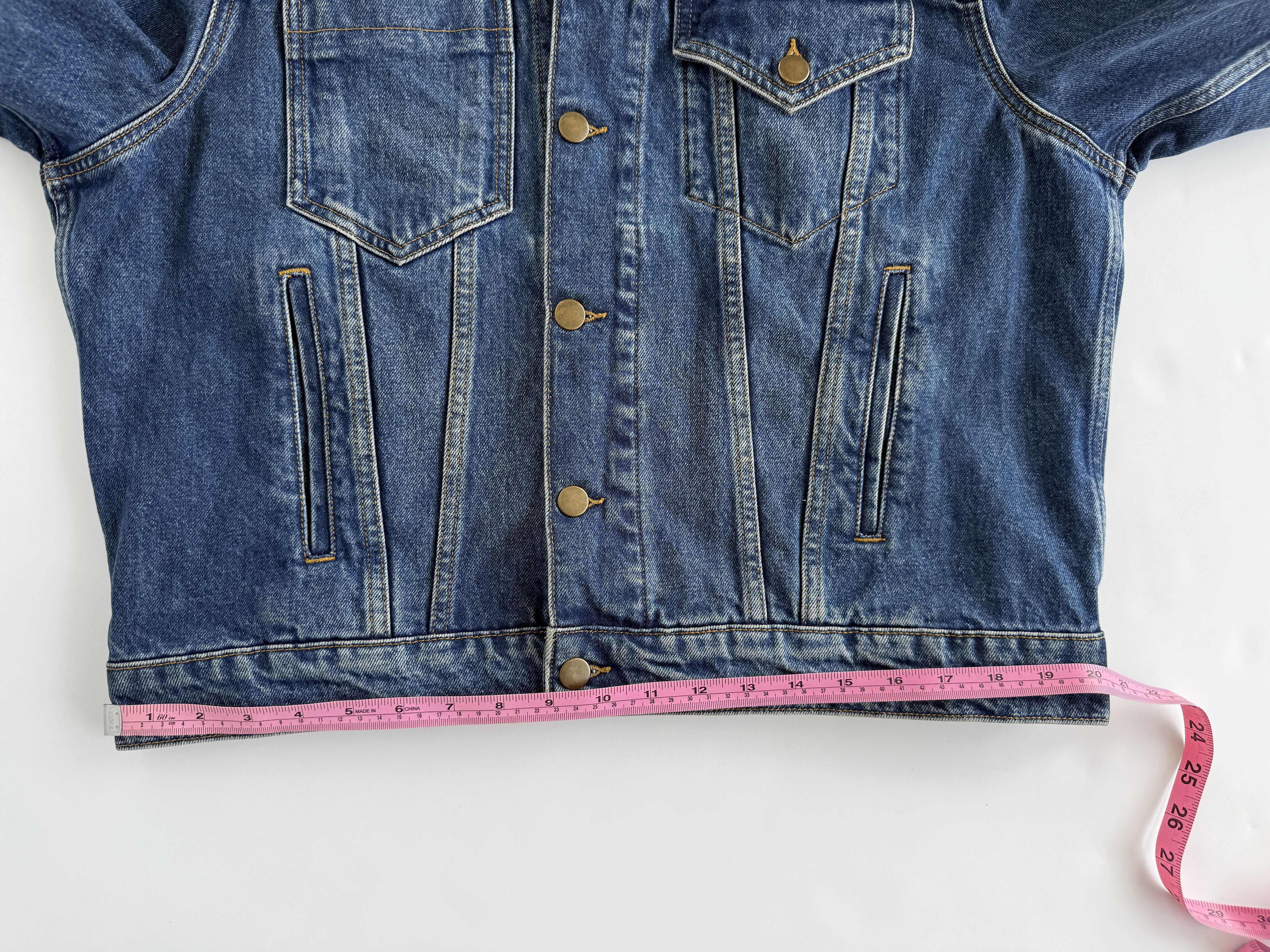 Aries Aries Middle Finger Denim Jacket Size US L / EU 52-54 / 3 - 3 Thumbnail