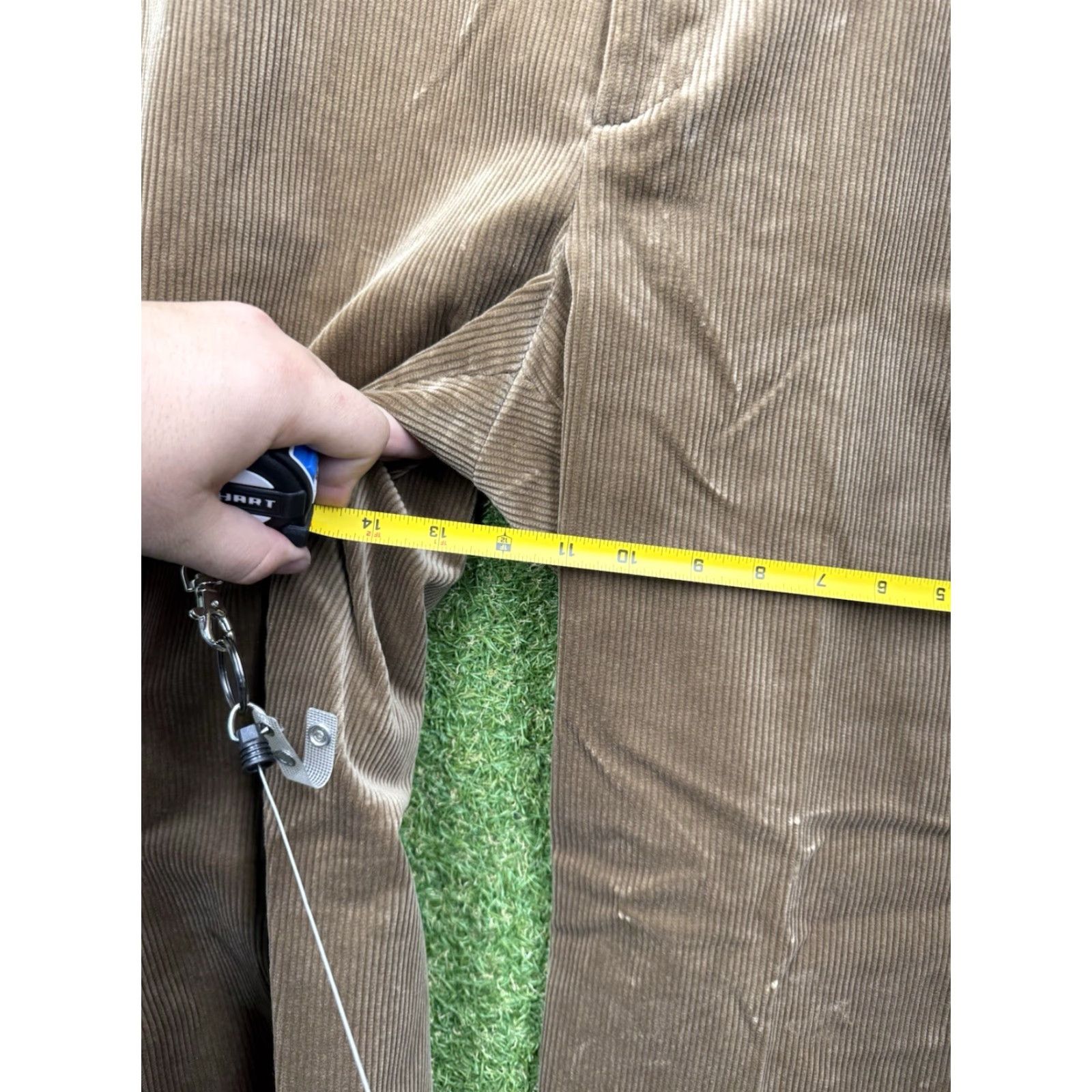 Orvis Orvis Pants Mens 38 Brown Corduroy Straight Leg Brisbane Moss Classic Fit Gorp Size US 38 / EU 54 - 7 Thumbnail