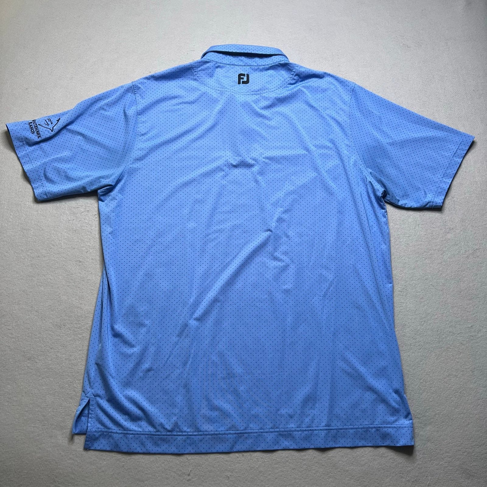 Footjoy FootJoy FJ Golf Polo Shirt Men’s XL Blue Polka Dot casual Size US XL / EU 56 / 4 - 6 Thumbnail