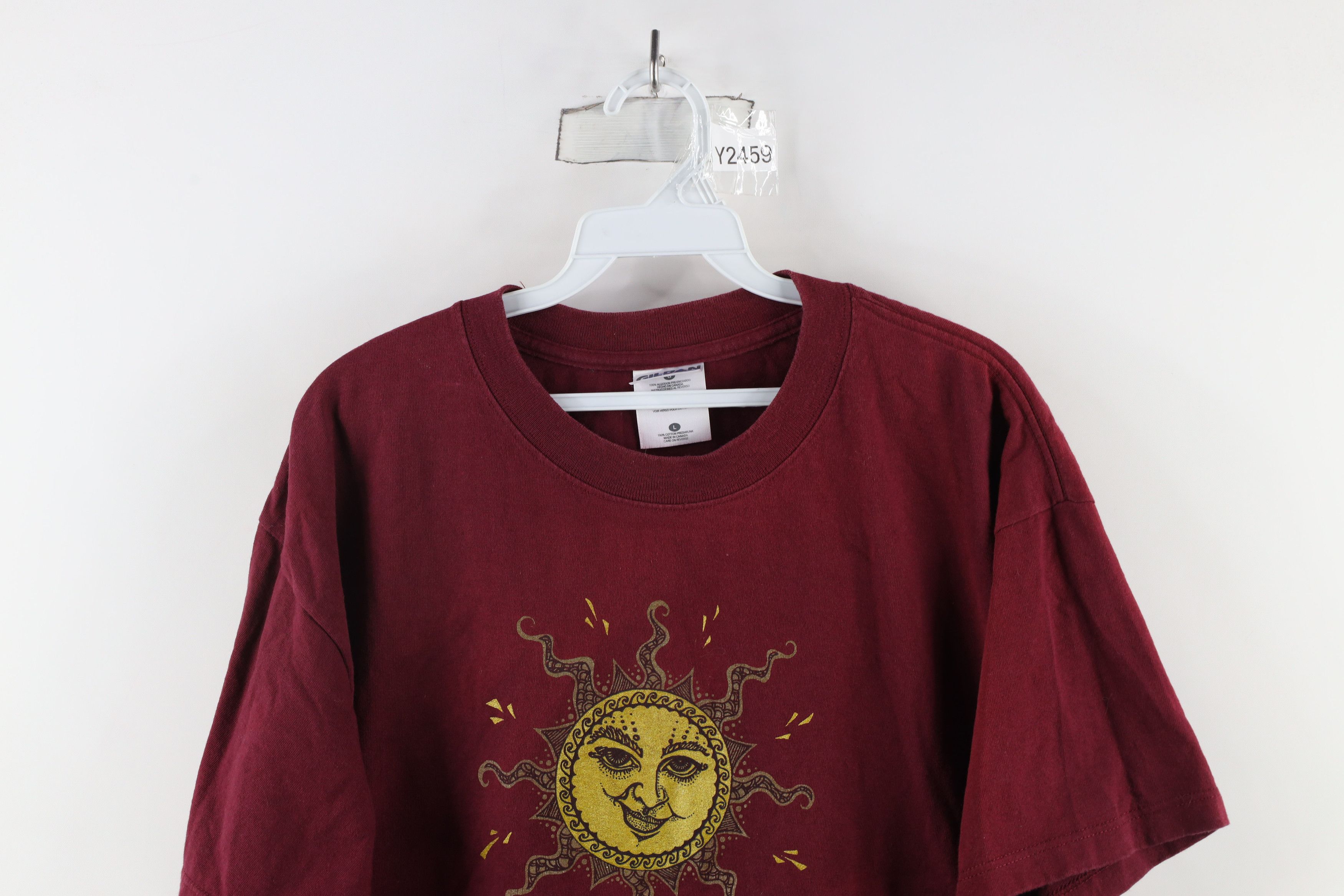 Vintage Vintage 90s Tour Sarah McLachlan Band T-Shirt Red Cotton Size US L / EU 52-54 / 3 - 2 Thumbnail