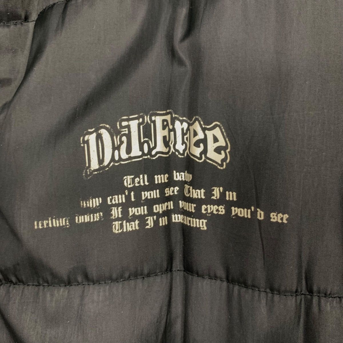 Japanese Brand DJ FREE Big Logo Lightweight Puffer Jacket #2349-C105 Size US L / EU 52-54 / 3 - 16 Thumbnail