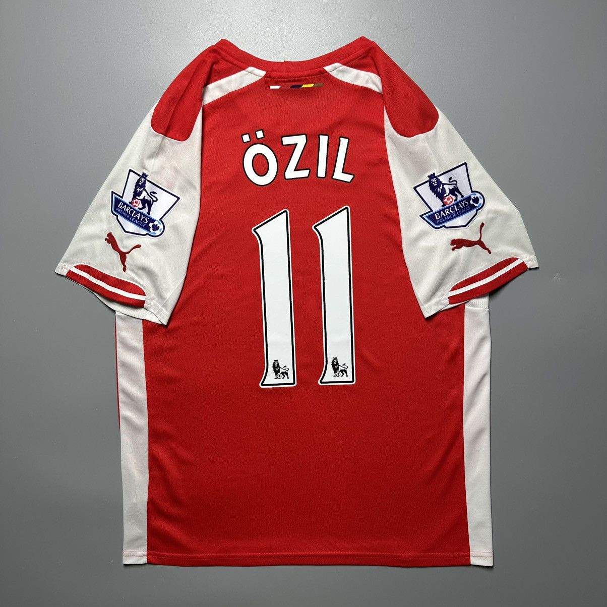 Puma ARSENAL PUMA 2014/2015 FOOTBALL SOCCER HOME JERSEY #11 OZIL Size US M / EU 48-50 / 2 - 1 Thumbnail