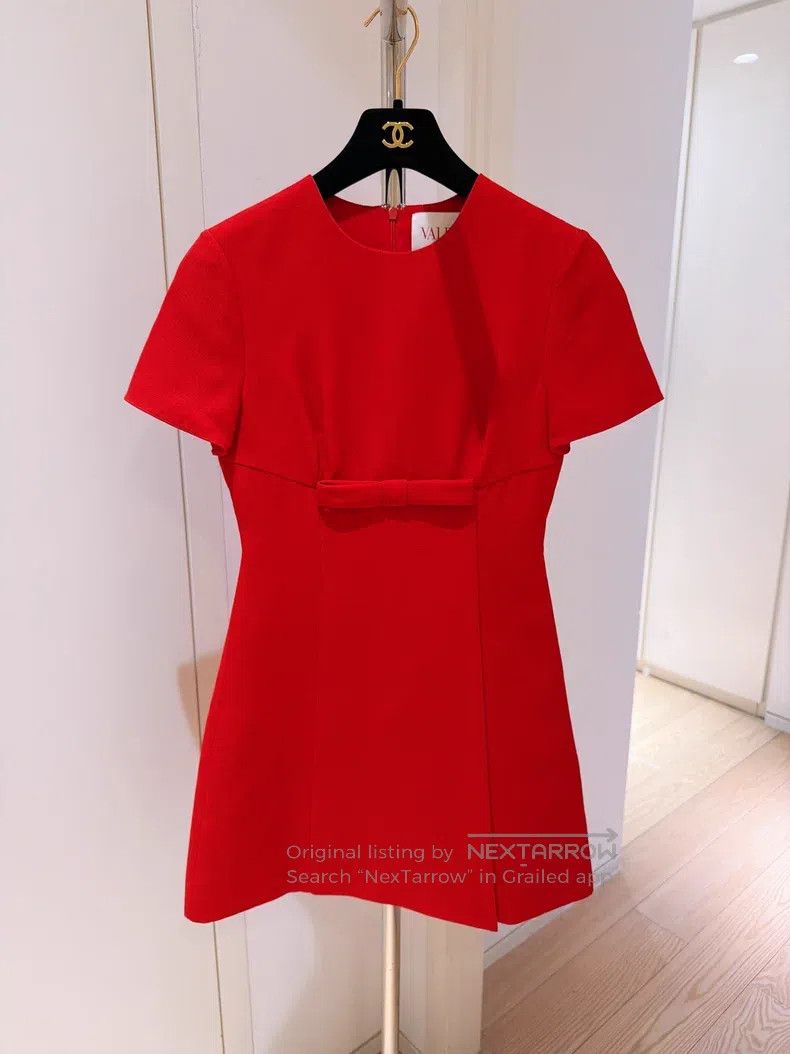 Valentino Valentino Bow dress dress Size S / US 4 / IT 40 - 1 Thumbnail