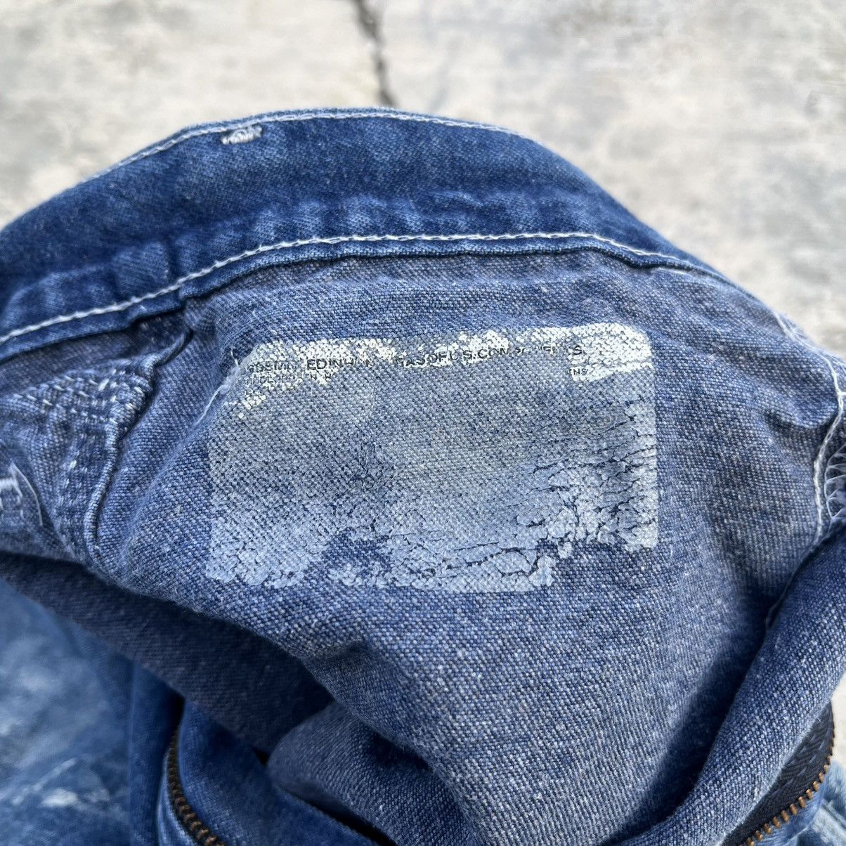 Dickies Dickies Painted Carpenter Denim Jeans Size 34x31 Size US 34 / EU 50 - 8 Thumbnail
