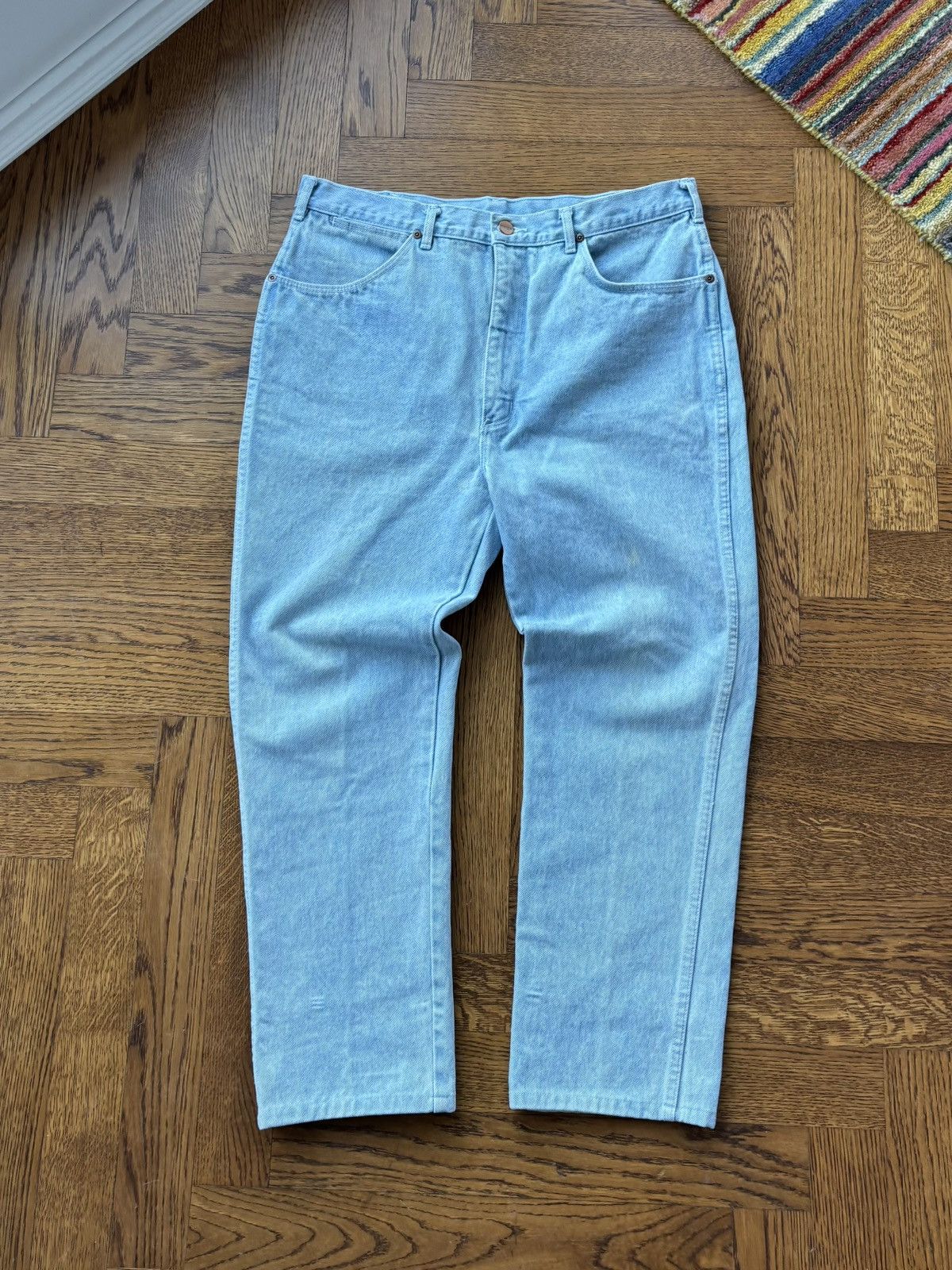 Vintage × Wrangler Vintage Wrangler Blue Bell Jeans 1970s 1960s 1980s Denim 36 Size US 33 - 6 Thumbnail