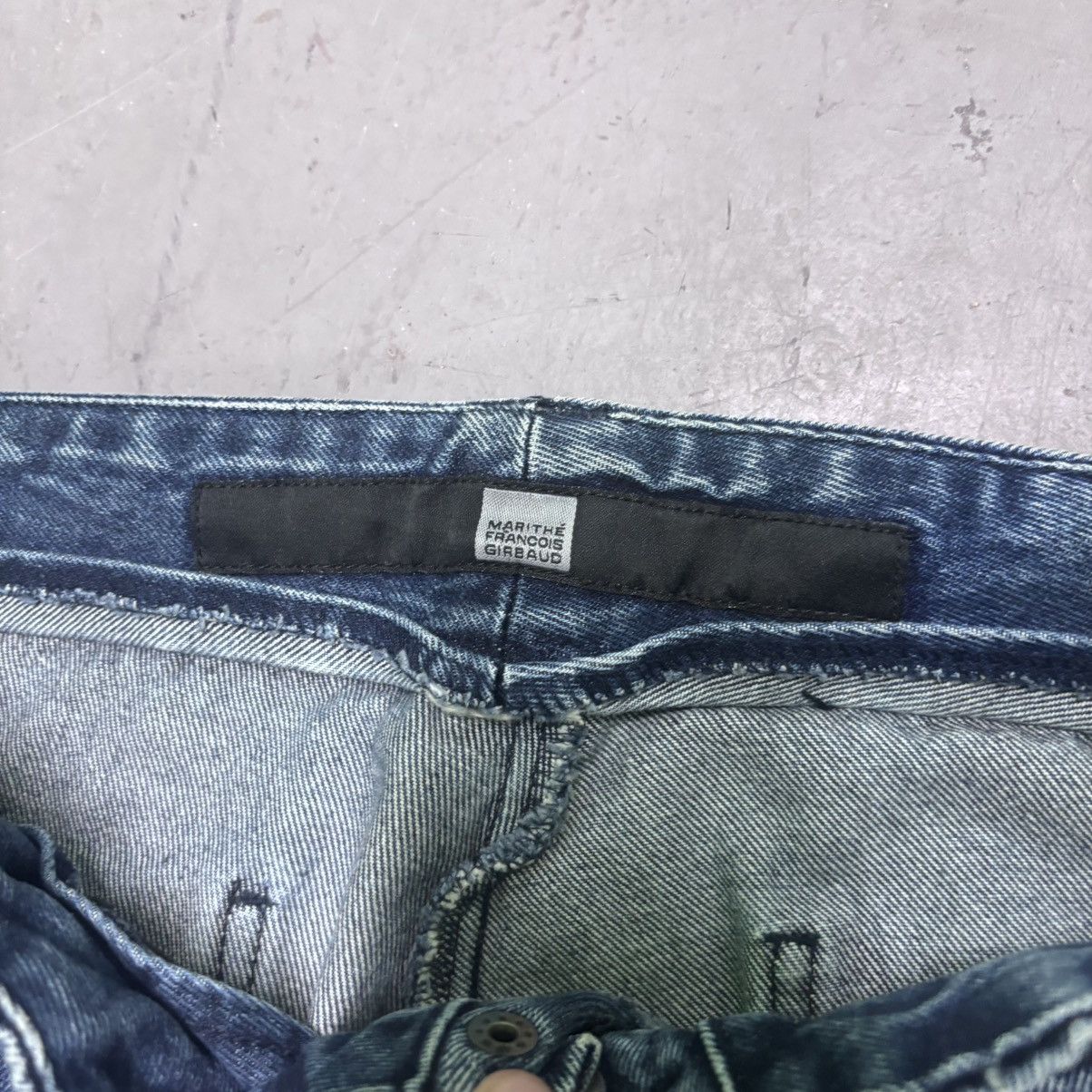 Marithe + Francois Girbaud × Vintage Vintage Y2K Marithe Francois Girbaud Baggy Striped Jeans 90s Size US 42 / EU 58 - 5 Thumbnail