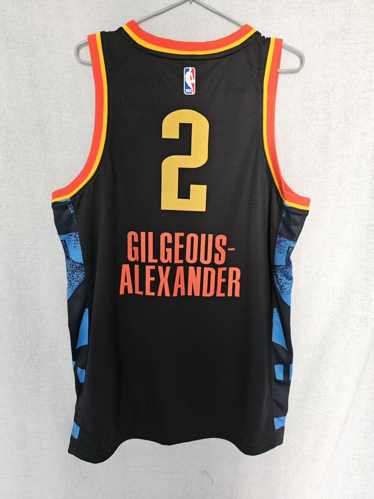NBA Thunder #2 Shai Gilgeous-Alexander Jersey XL Size US XL / EU 56 / 4 - 2 Thumbnail