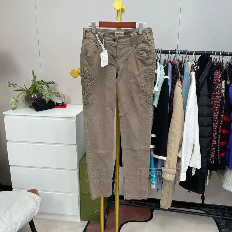 Kenzo KENZO Women's Casual Pants in Green Color . Size 30" / US 8 / IT 44 - 1 Thumbnail
