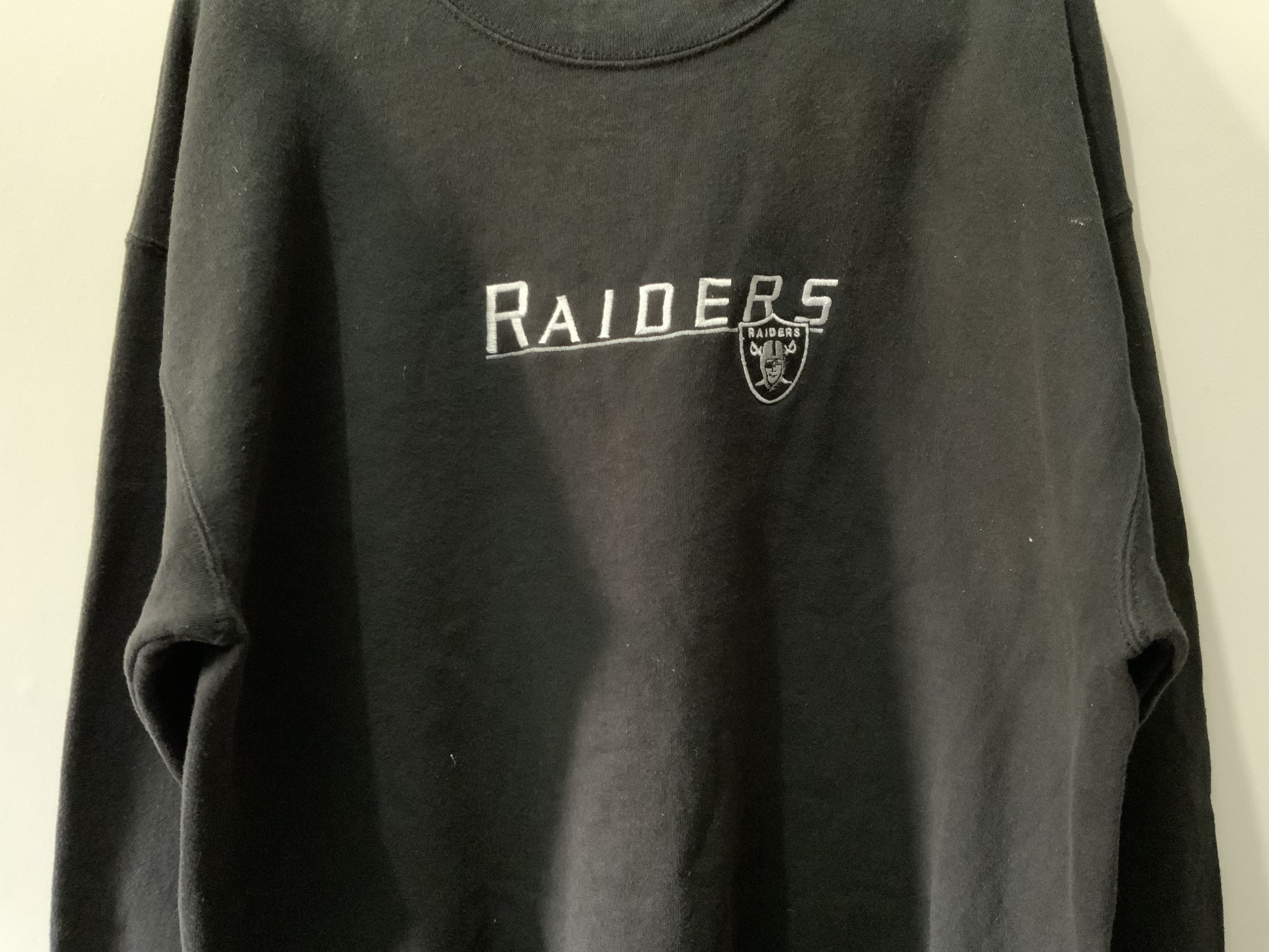 NFL Raiders NF Team Apparel Black Sweathsirt Size US M / EU 48-50 / 2 - 4 Thumbnail