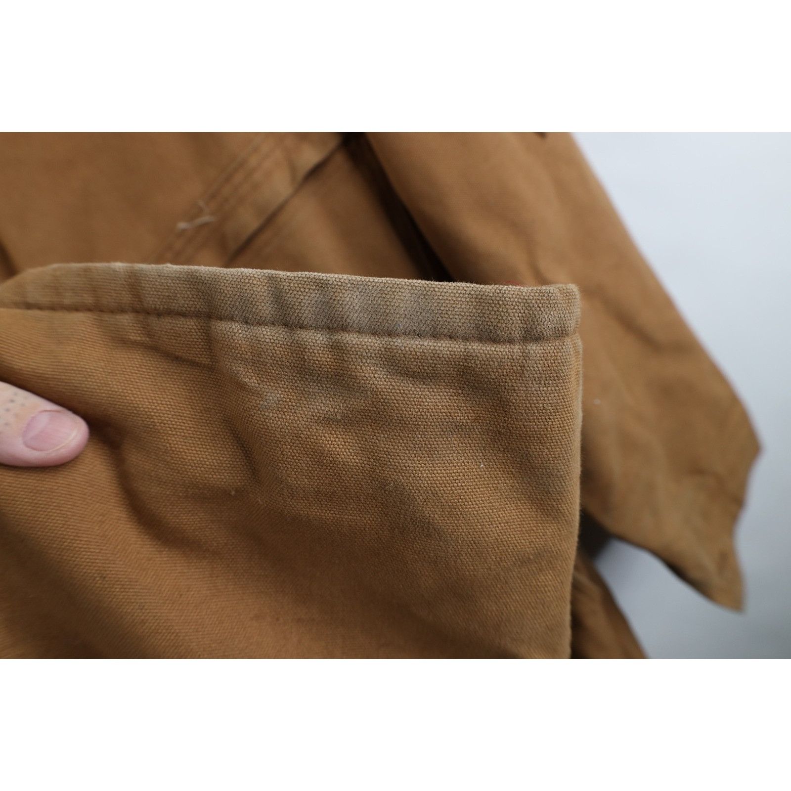 Carhartt Vintage 80s Carhartt Distressed Quilted Canvas Coveralls Size US 44 / EU 60 - 13 Thumbnail