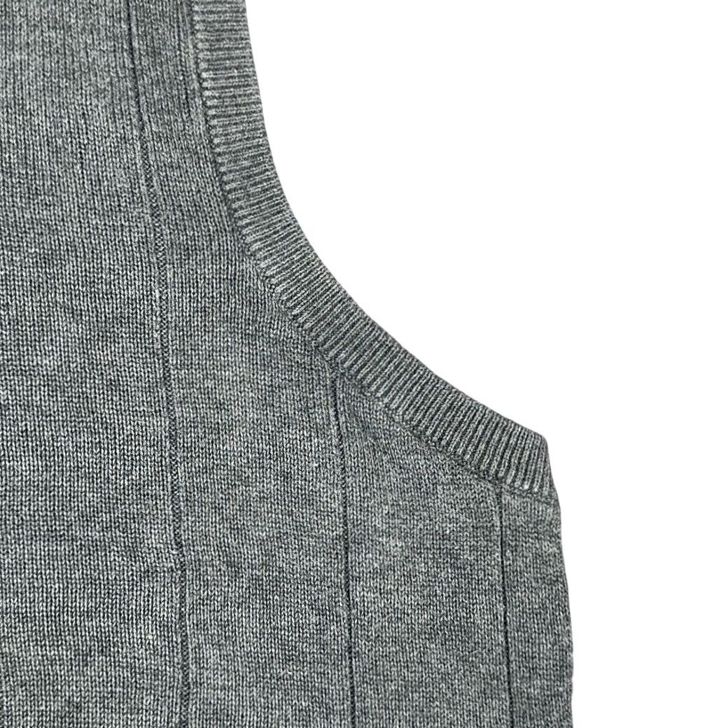 Polo Ralph Lauren VINTAGE Polo Ralph Lauren Sweater Vest Shirt Large Gray Cotton 90s Pony Logo Mens Size US L / EU 52-54 / 3 - 7 Thumbnail