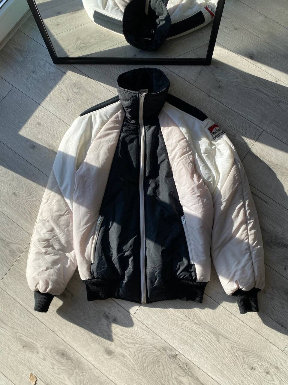 Marlboro Vintage Marlboro Down Avantgarde Puffer Jacket Y2K Size US L / EU 52-54 / 3 - 2 Thumbnail
