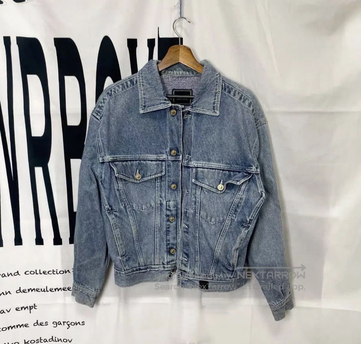 Versace Jeans Couture Blue Denim Jacket. Size US M / EU 48-50 / 2 - 3 Thumbnail