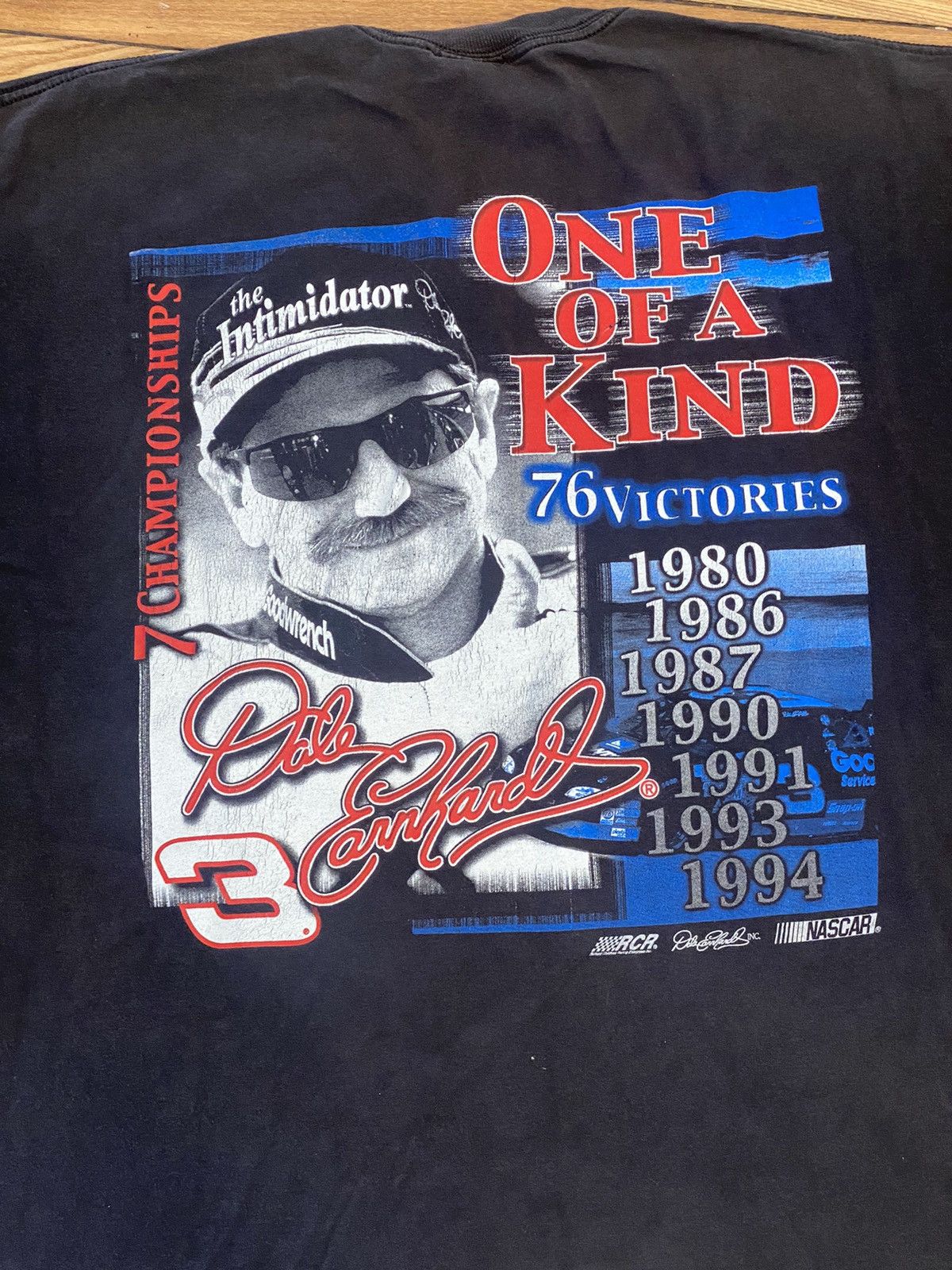 NASCAR Xl dale Earnhardt vintage t shirt Size US XL / EU 56 / 4 - 2 Thumbnail