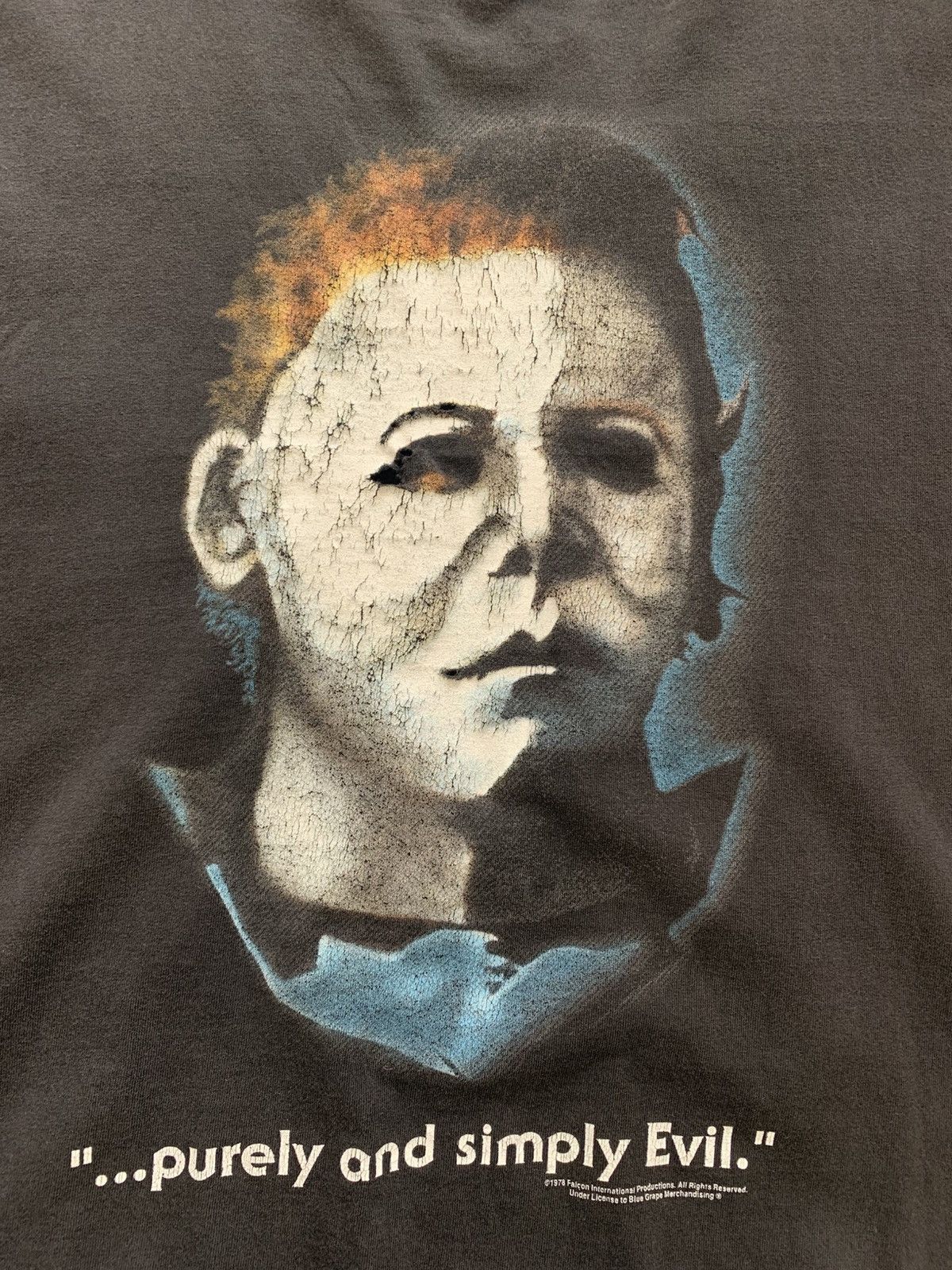Vintage Vintage 1978 Halloween Purely and simply evil t shirt Size US XL / EU 56 / 4 - 5 Thumbnail