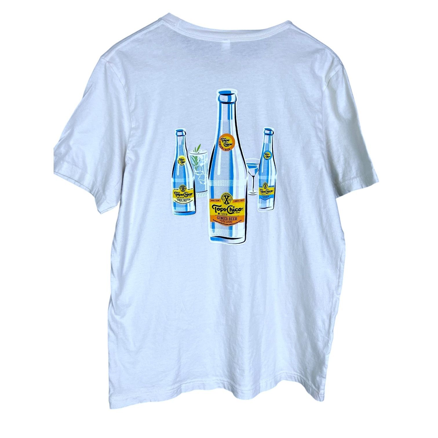 Canvas Topo Chico Mixer Mixers Promo T-Shirt - Size Large Size US L / EU 52-54 / 3 - 1 Thumbnail