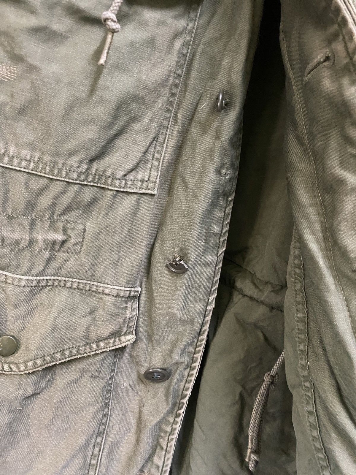 Other Vintage 60s John Ownbey M-51 Field Jacket OG-107 Army Green Size US XS / EU 42 / 0 - 4 Thumbnail