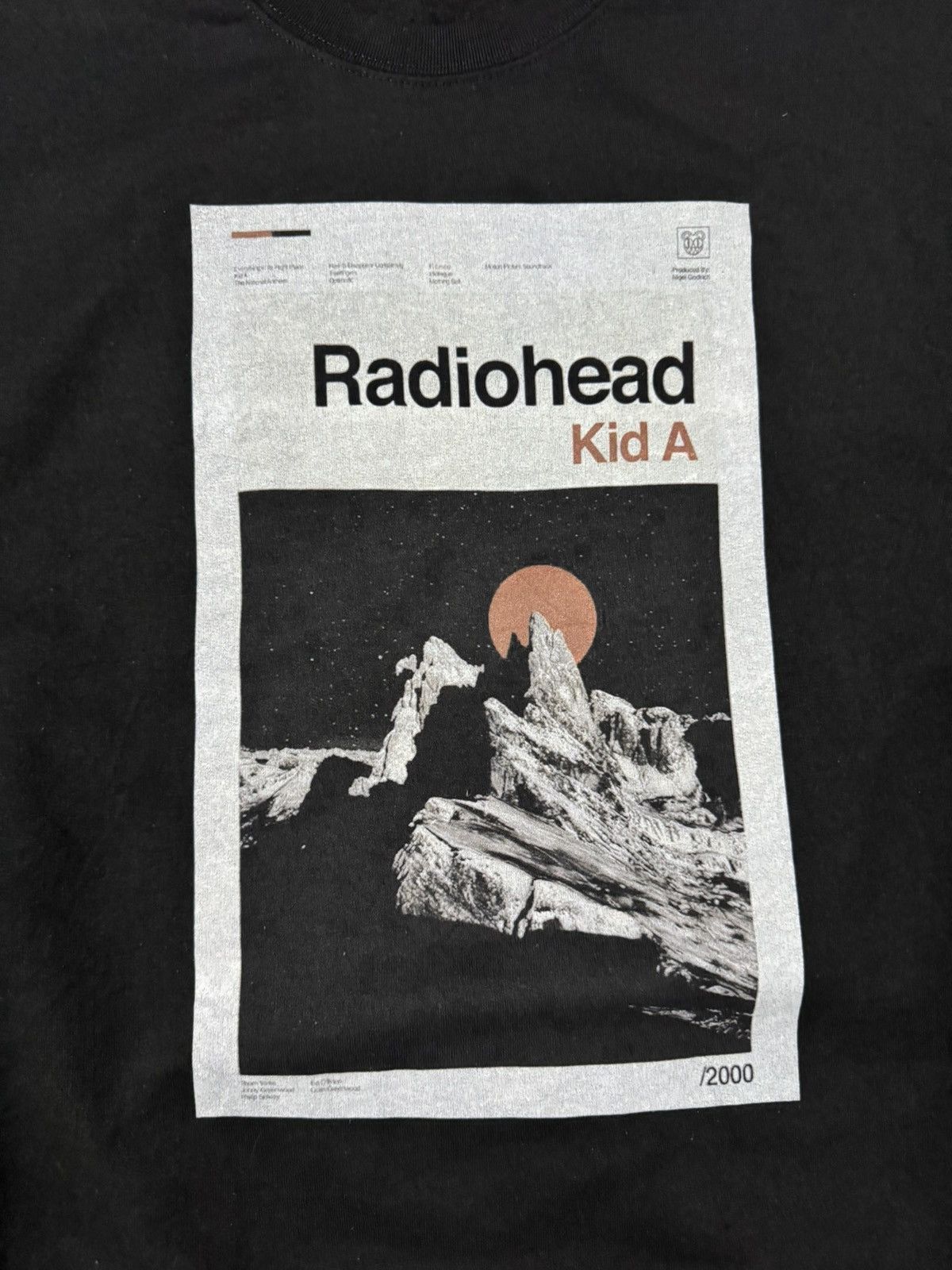 Band Tees Vtg🔥Y2k Radiohead Kid A Promo Album Pullover Sweatshirt Size US XL / EU 56 / 4 - 9 Thumbnail