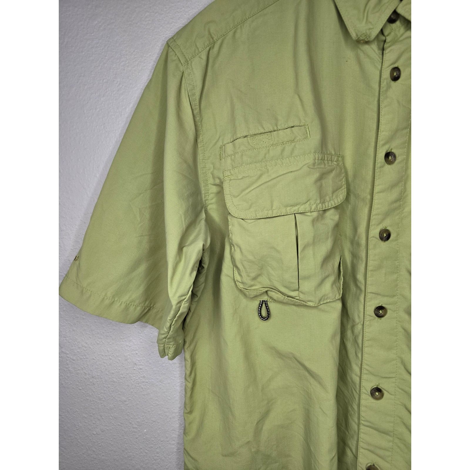 Vintage Sportsmans Outdoor Button Up Shirt Green M Short Sleeve Size US M / EU 48-50 / 2 - 3 Thumbnail