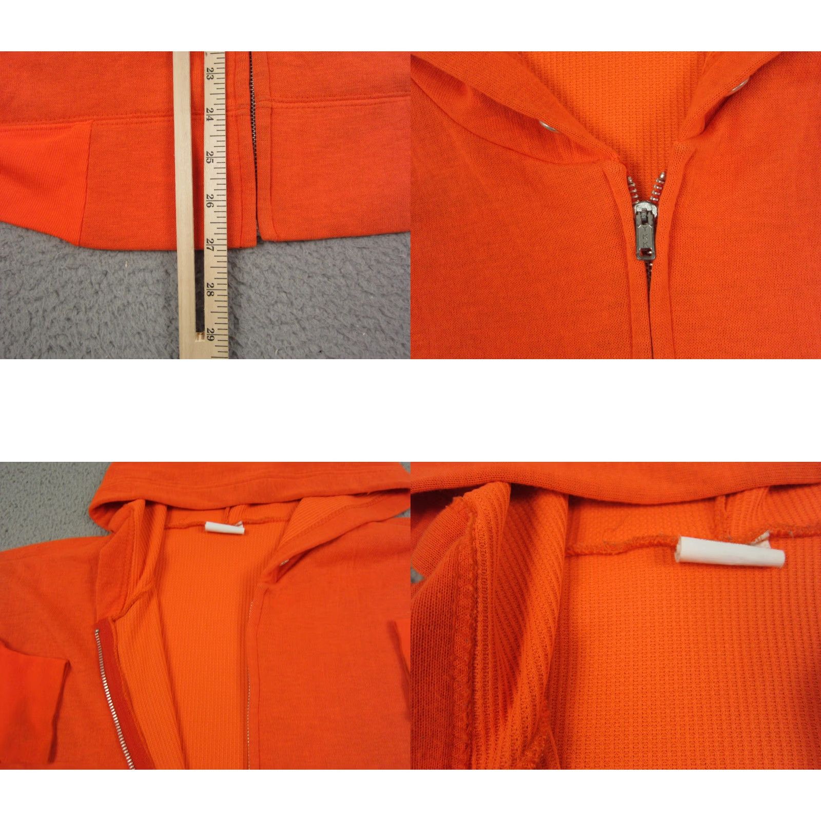 Vintage VINTAGE Ace Sportswear Hoodie Mens XL Orange 90s Full Zip Sweatshirt Made in USA Size US XL / EU 56 / 4 - 9 Thumbnail