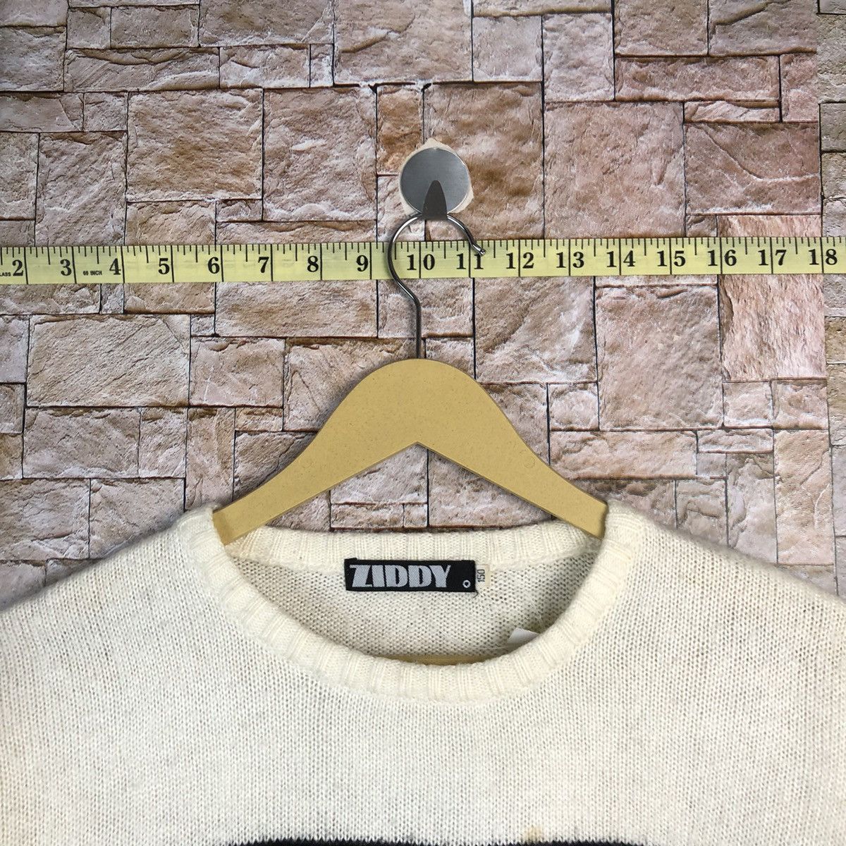 Homespun Knitwear × Japanese Brand Ziddy White Knitwear vintage #A416 Size M / US 6-8 / IT 42-44 - 4 Thumbnail